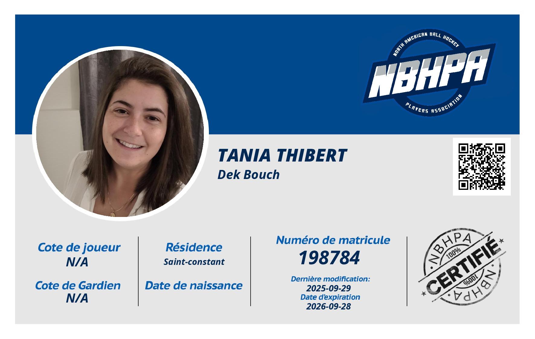 Tania Thibert
