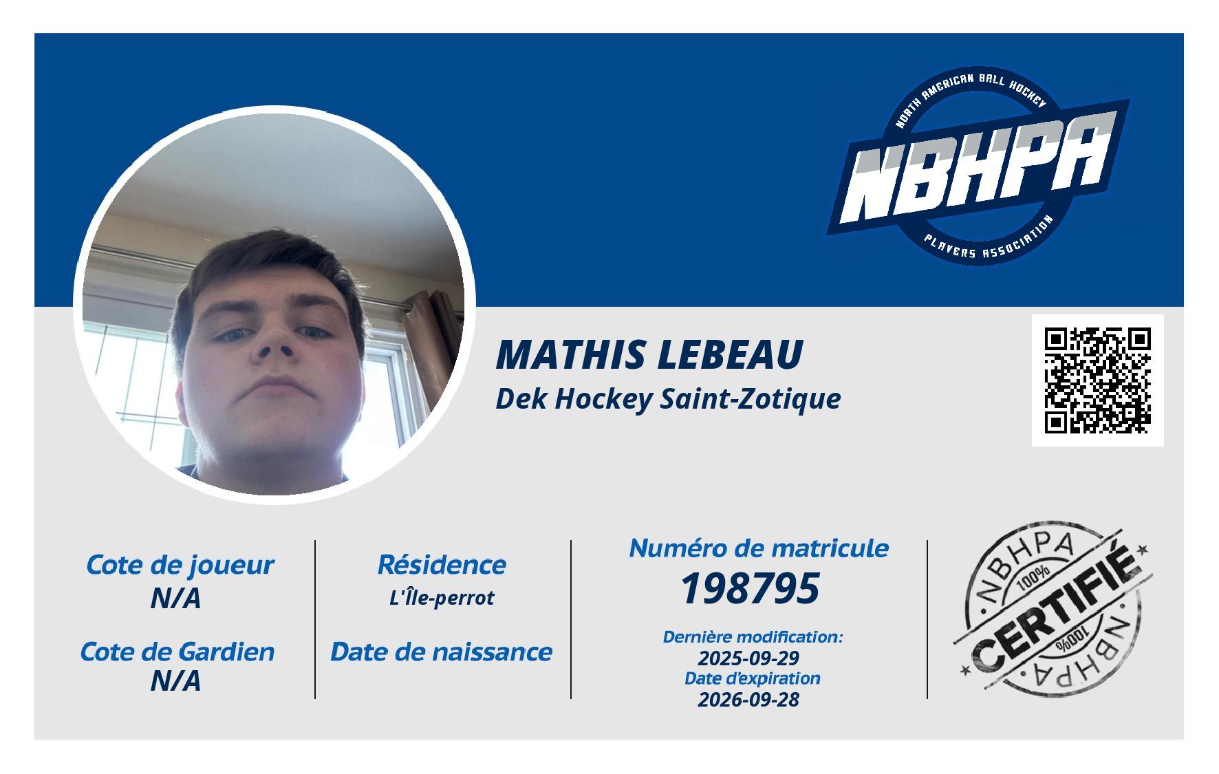 Mathis Lebeau