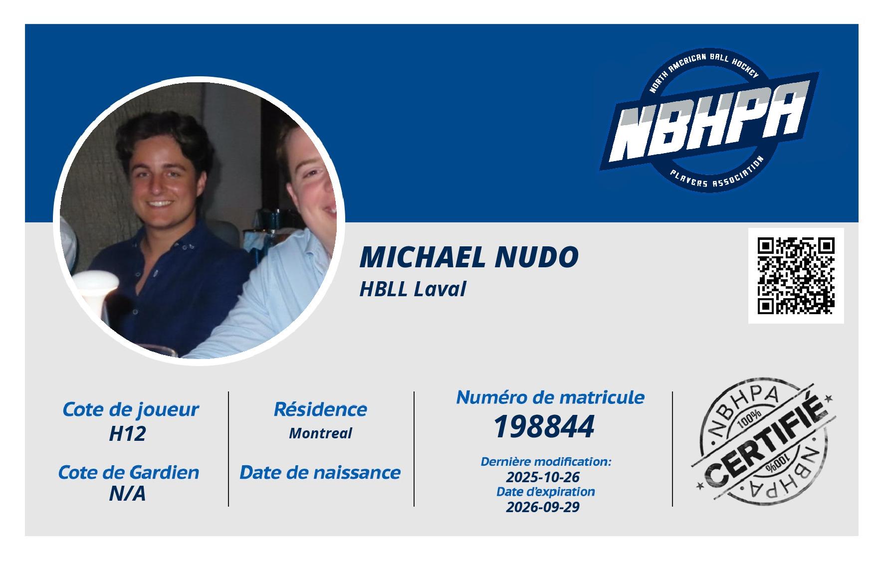 Michael Nudo