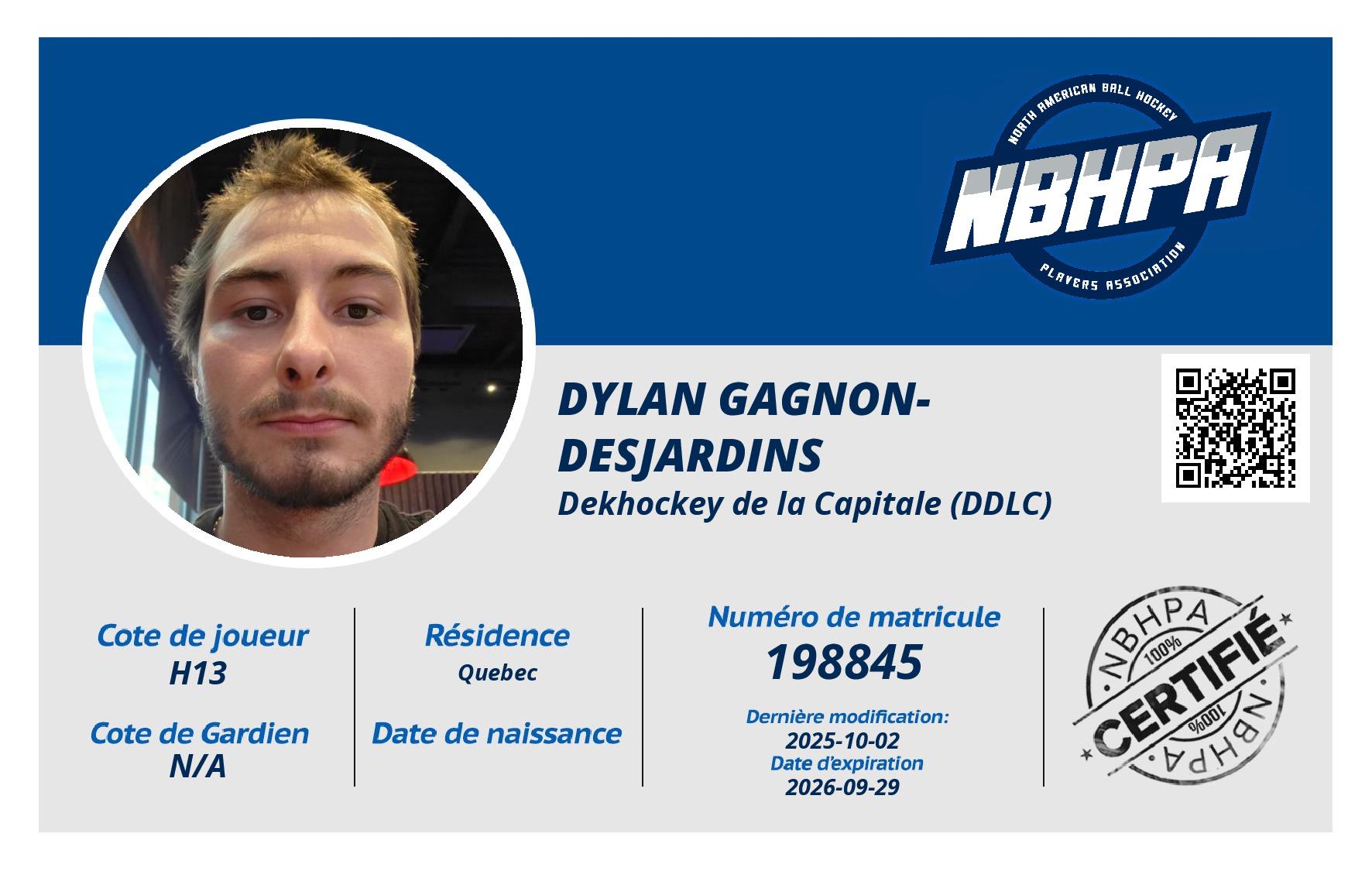 Dylan Gagnon-Desjardins