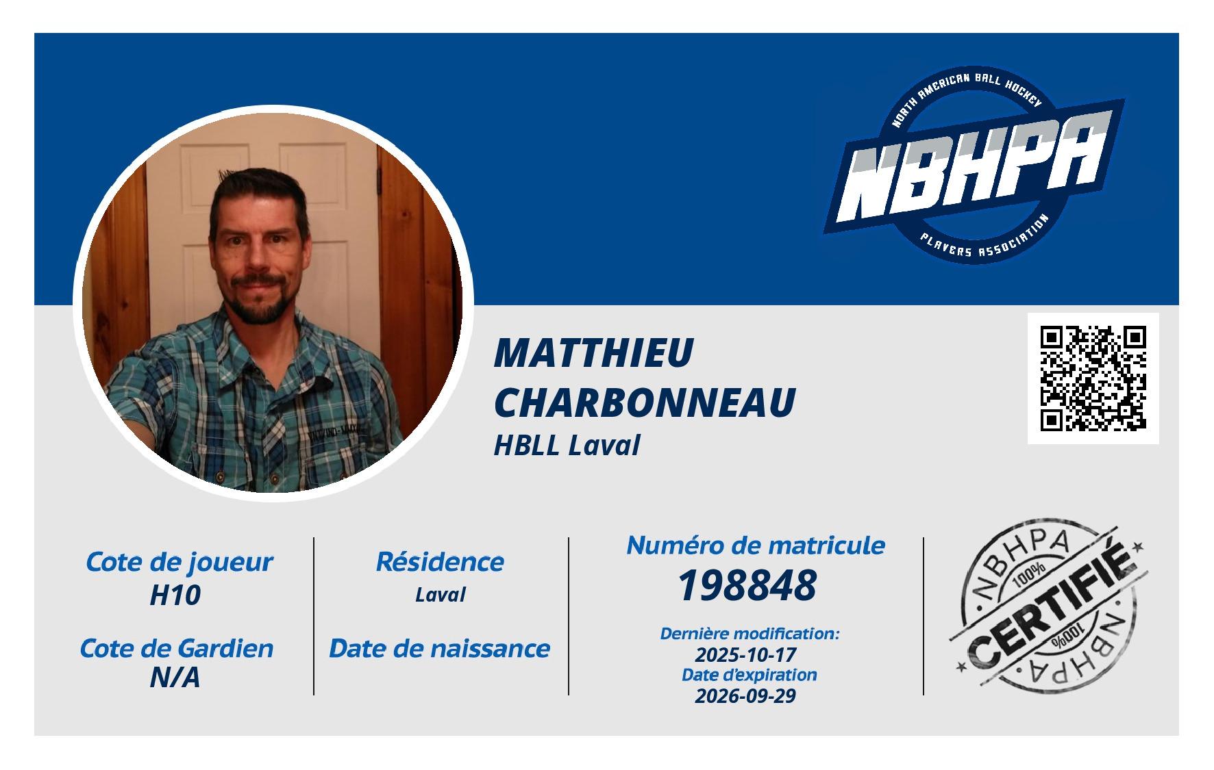 Matthieu Charbonneau