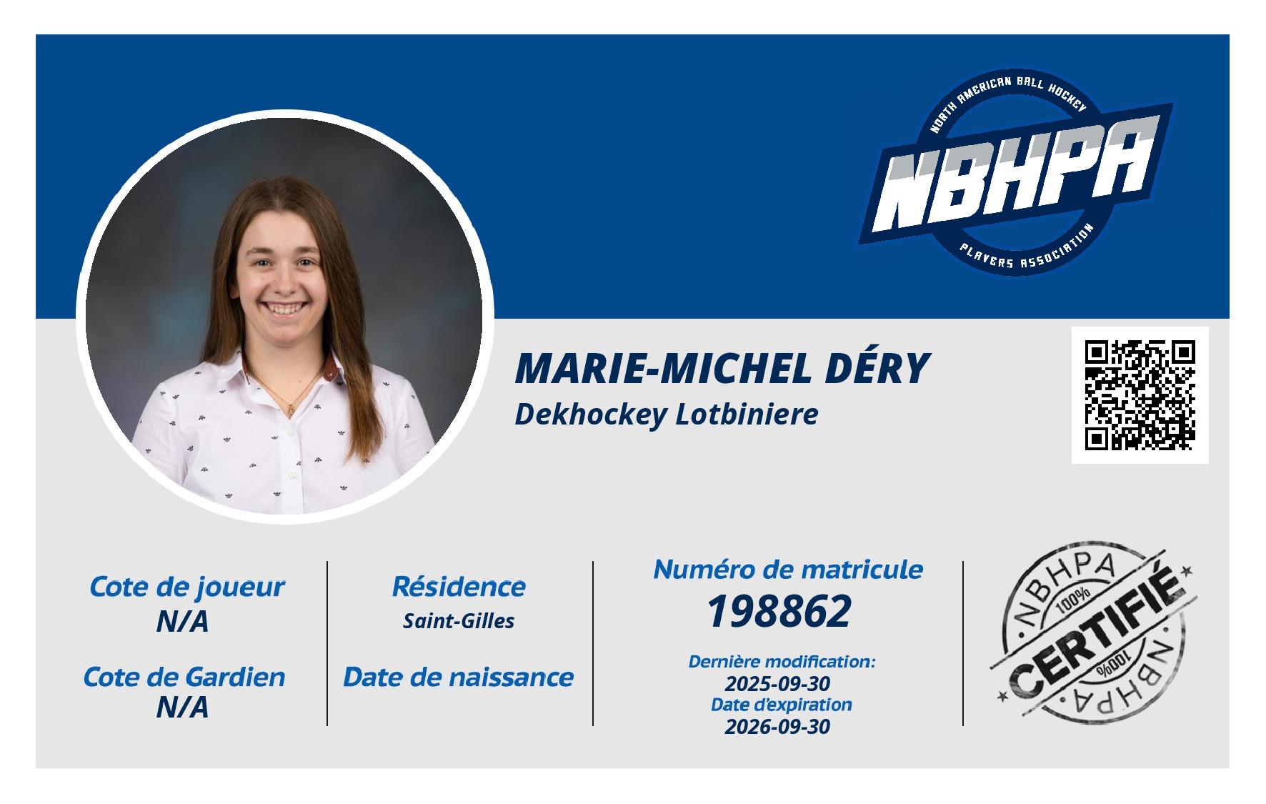 Marie-Michel Déry
