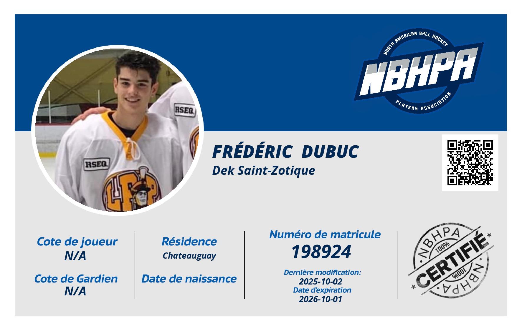 Frédéric  Dubuc