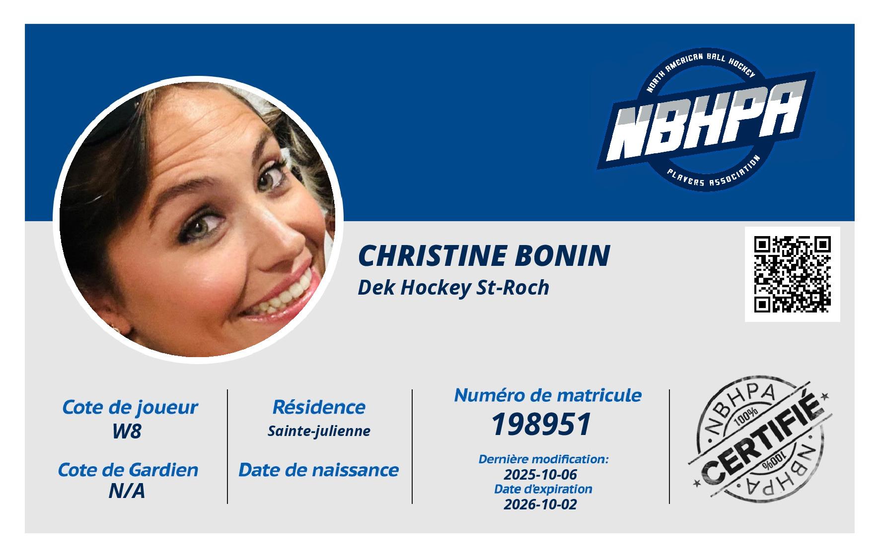 Christine Bonin