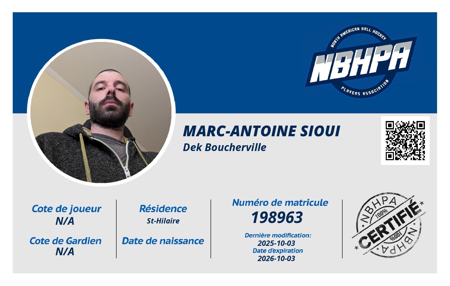 Marc-Antoine Sioui