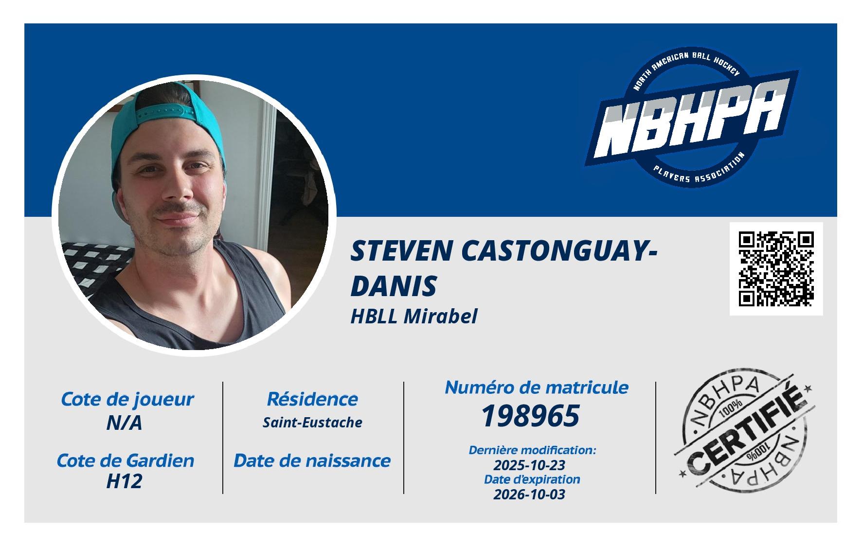Steven Castonguay-Danis