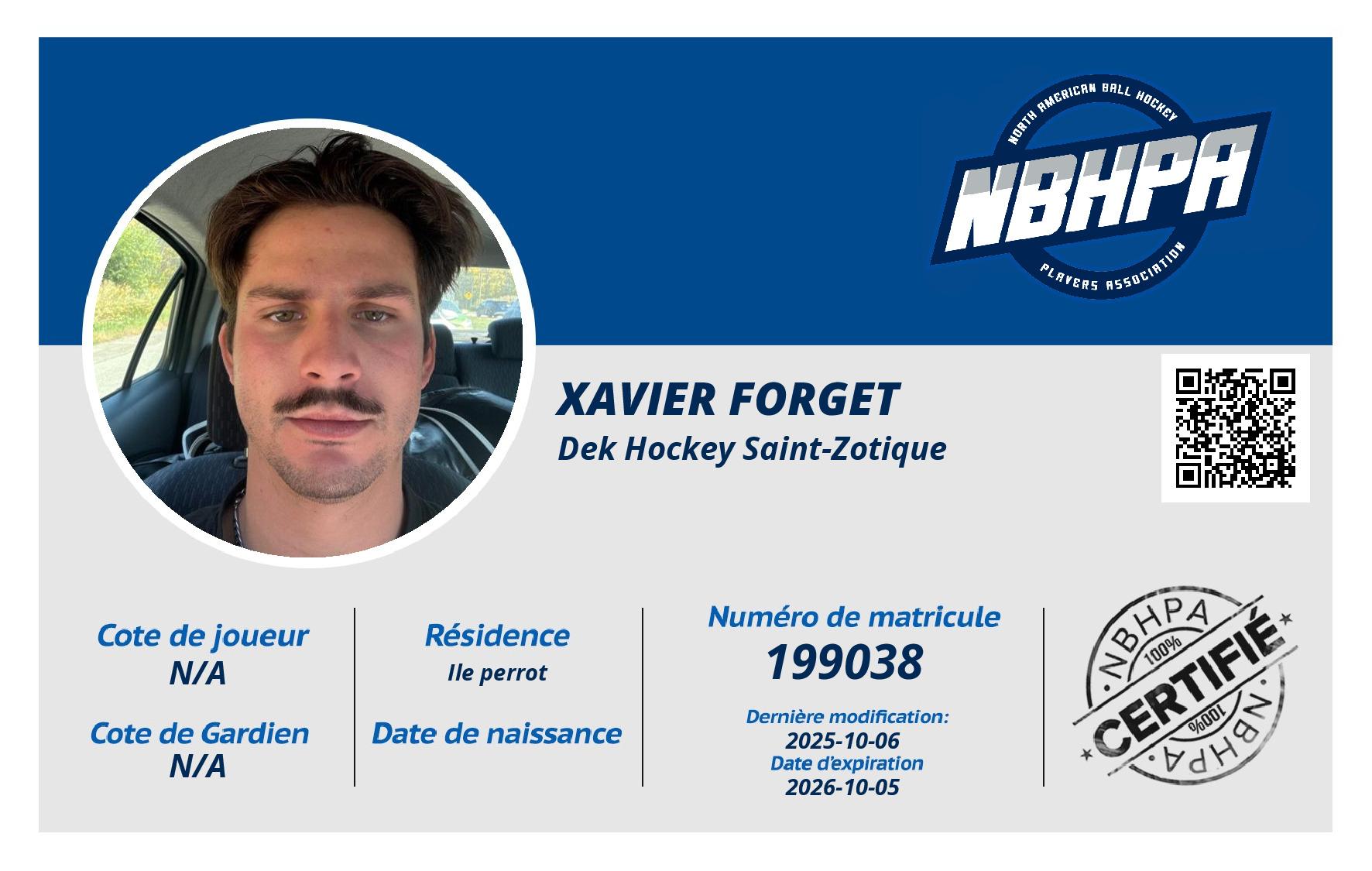 Xavier Forget