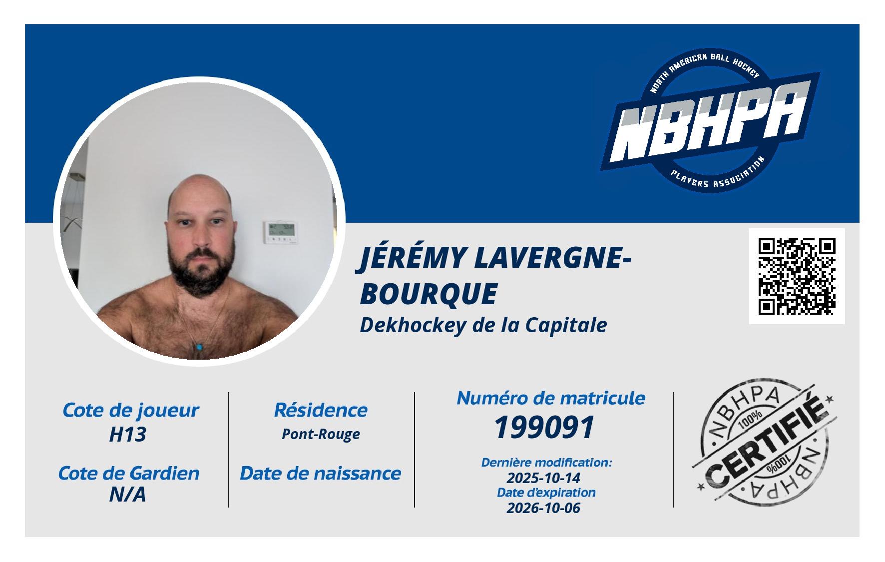 Jérémy Lavergne-Bourque