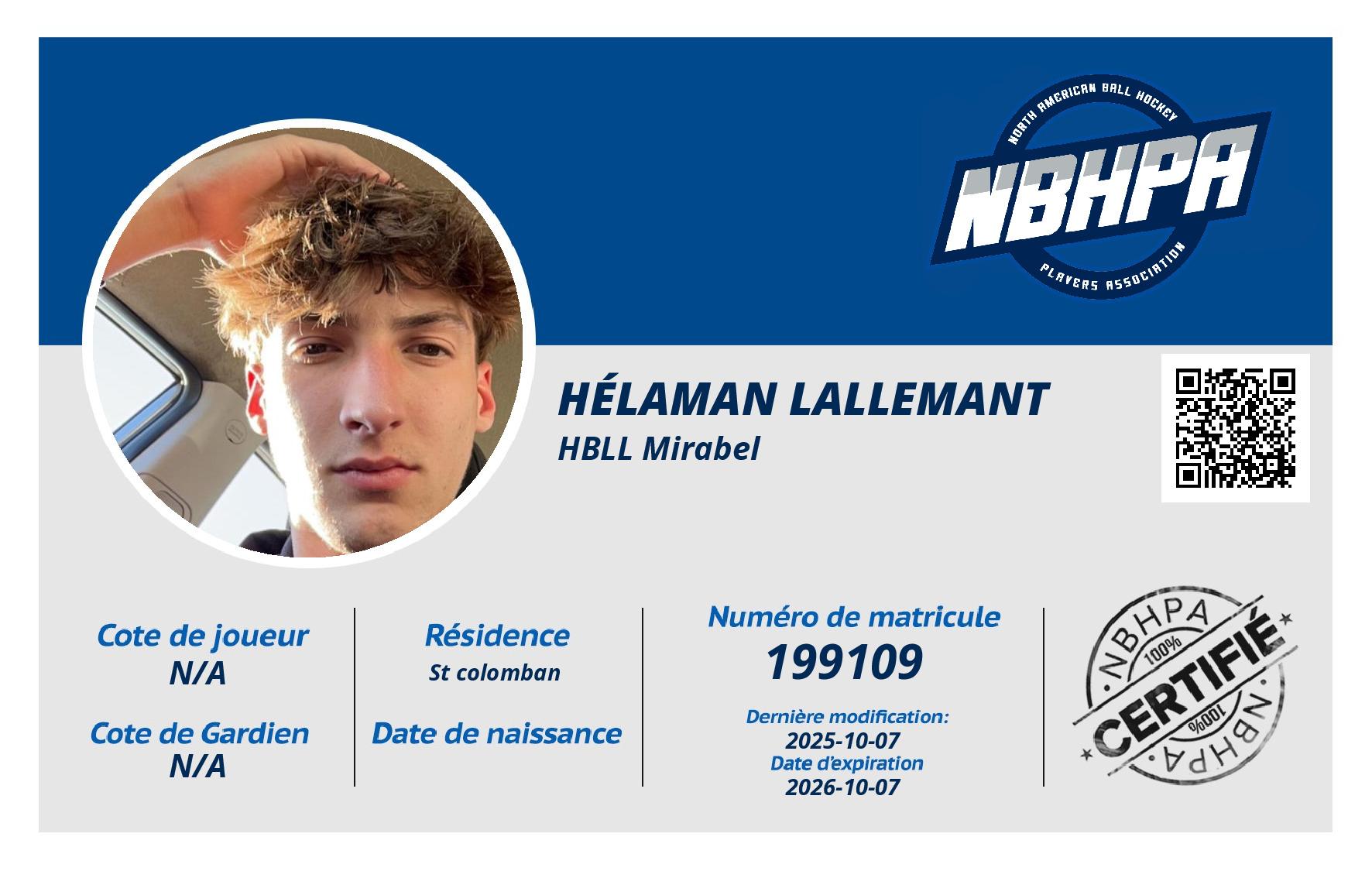 Hélaman Lallemant