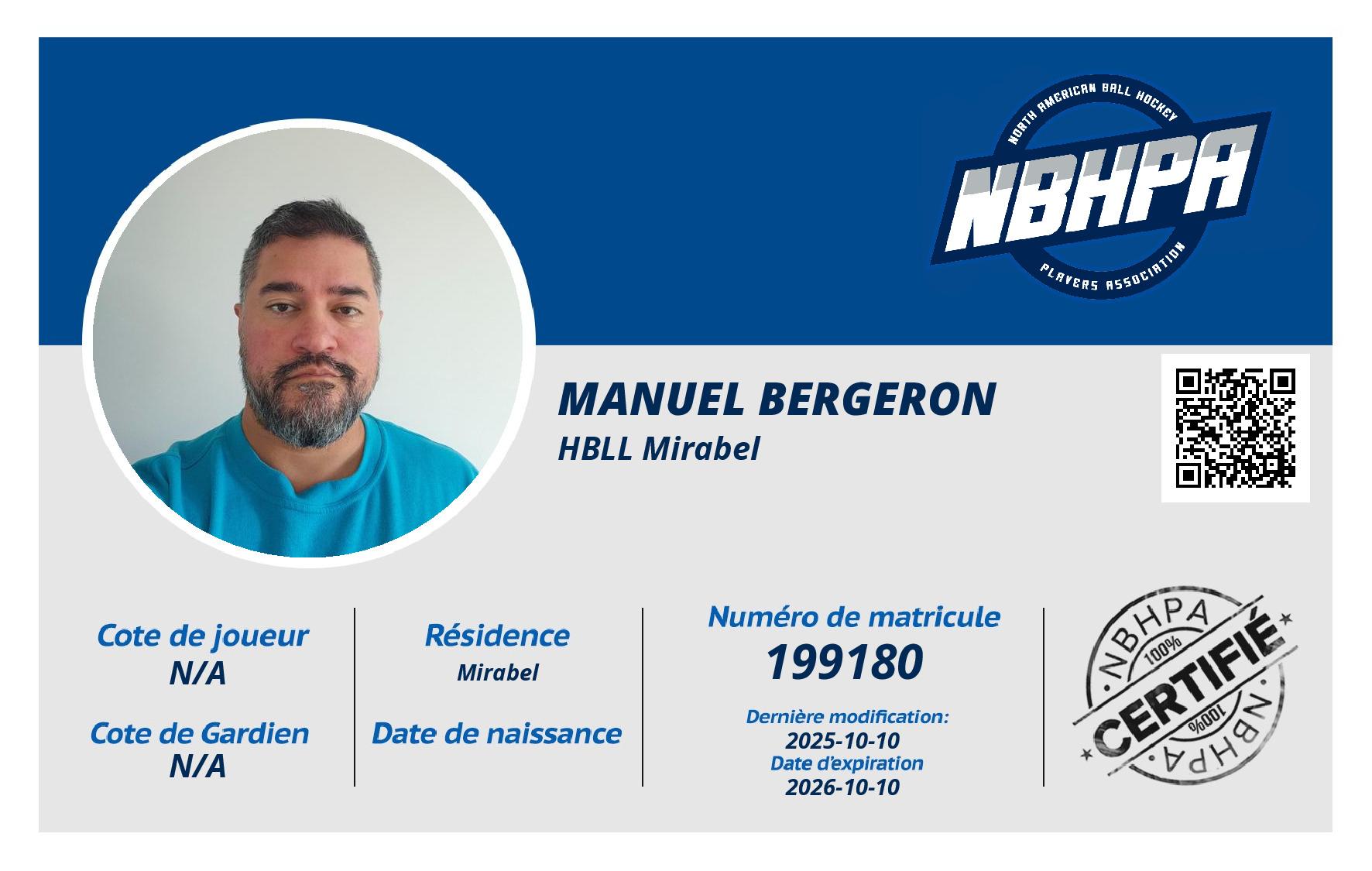 Manuel Bergeron