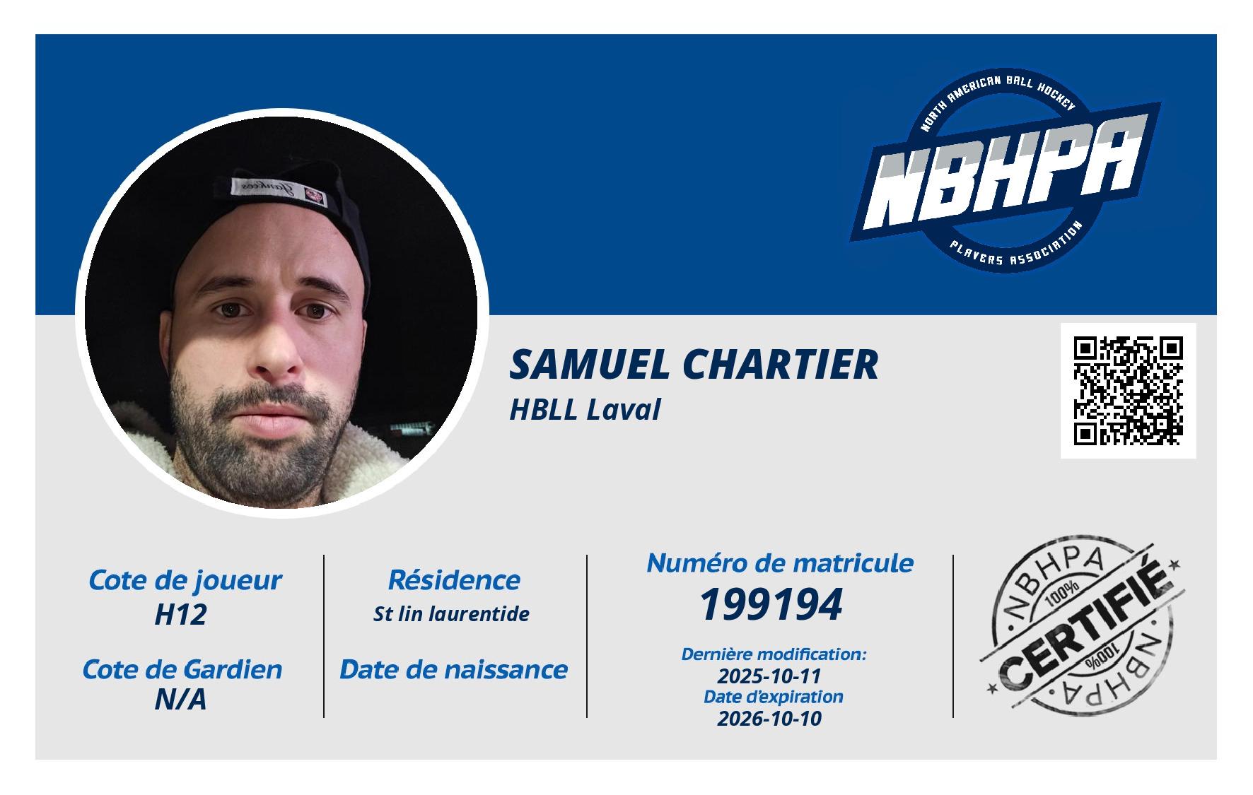 Samuel Chartier