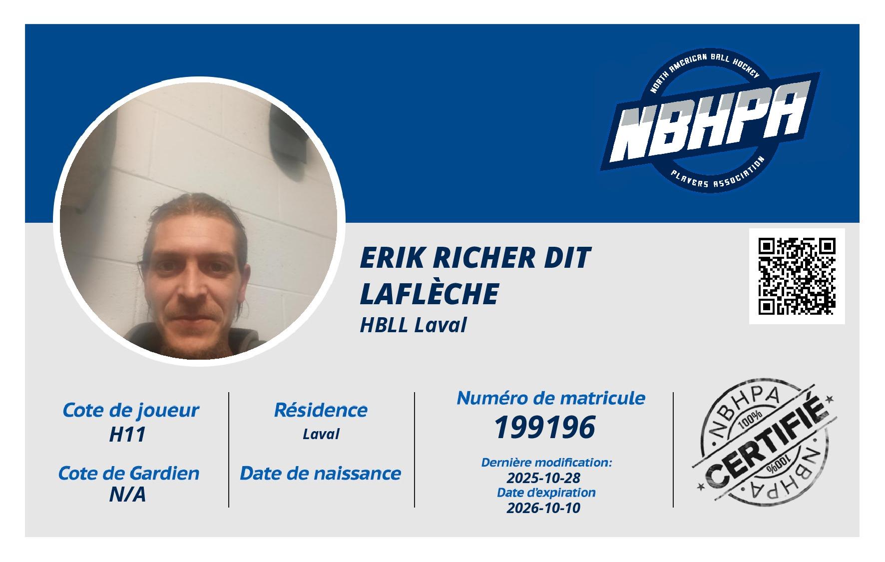 Erik Richer dit Laflèche 