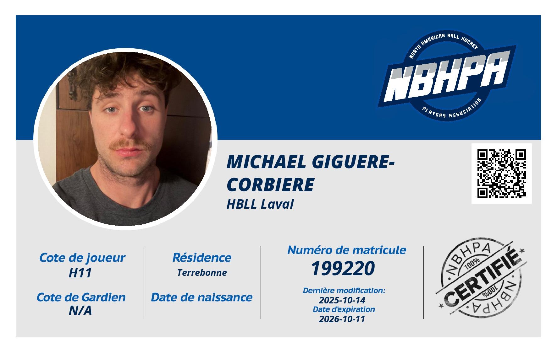 Michael Giguere-Corbiere