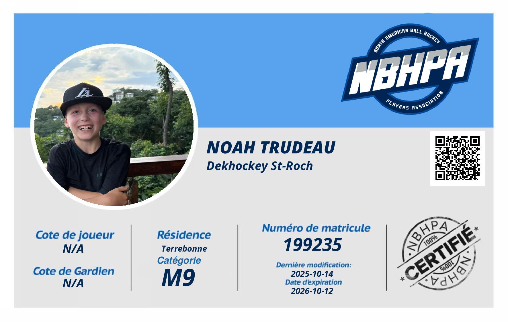 Noah Trudeau