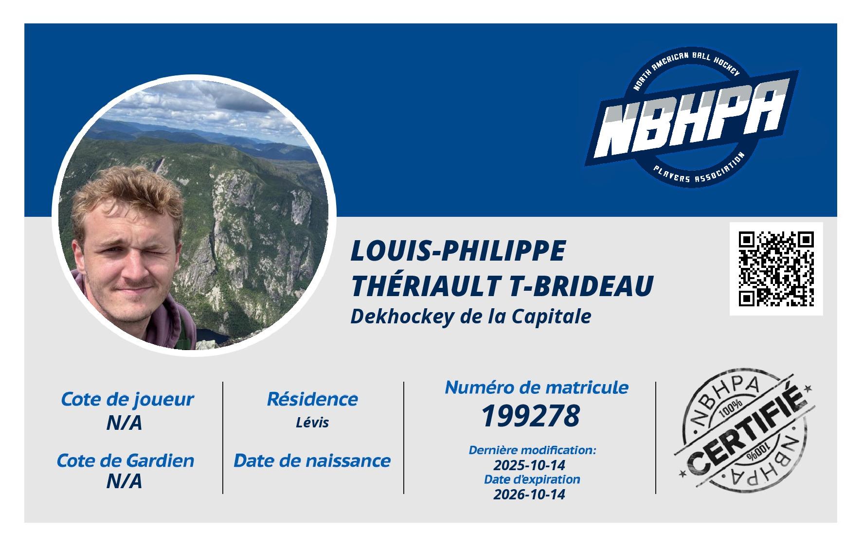 Louis-Philippe Thériault T-Brideau