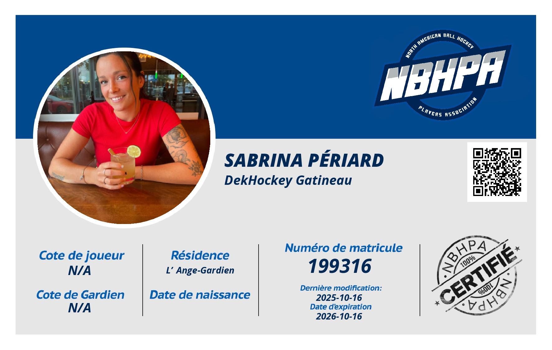 Sabrina Périard