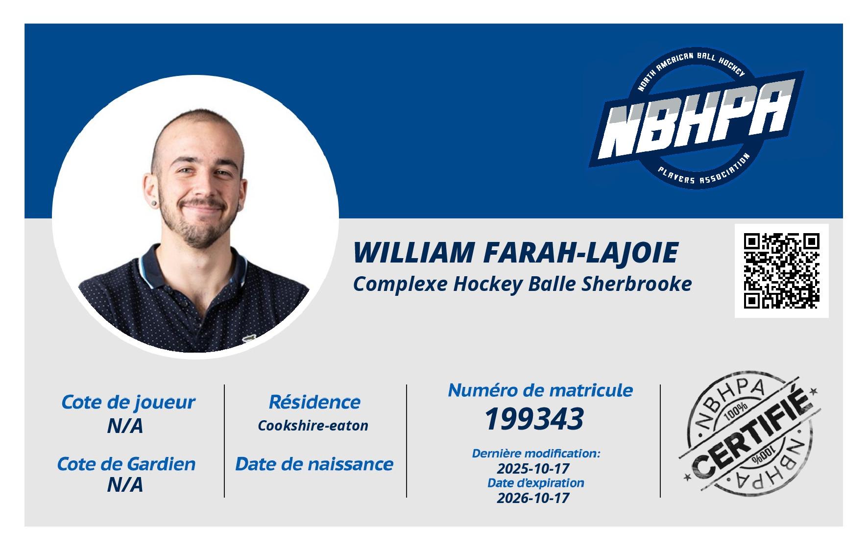 William Farah-Lajoie