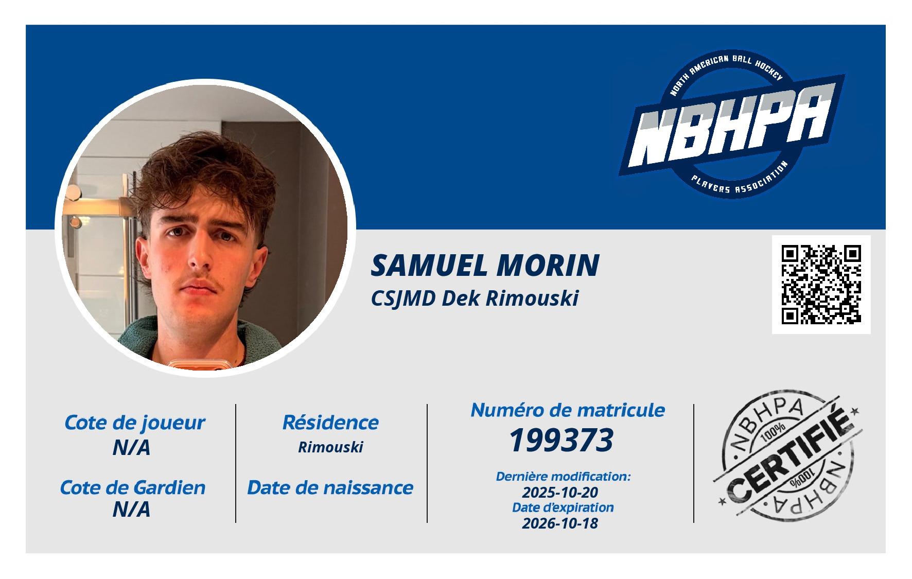 Samuel Morin