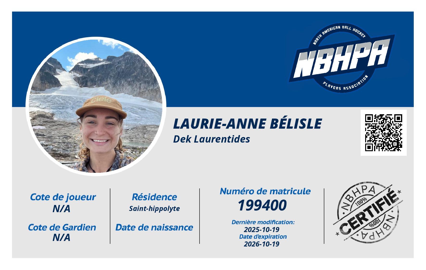 Laurie-Anne Bélisle