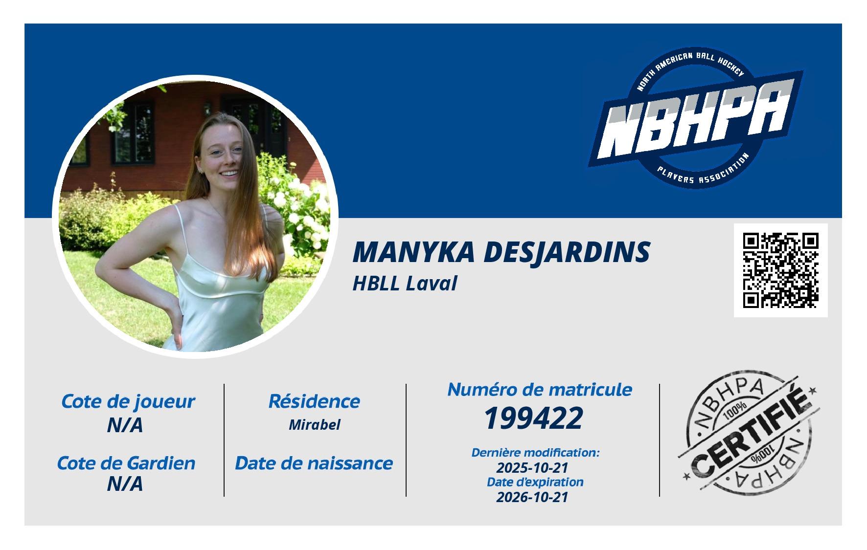 Manyka Desjardins