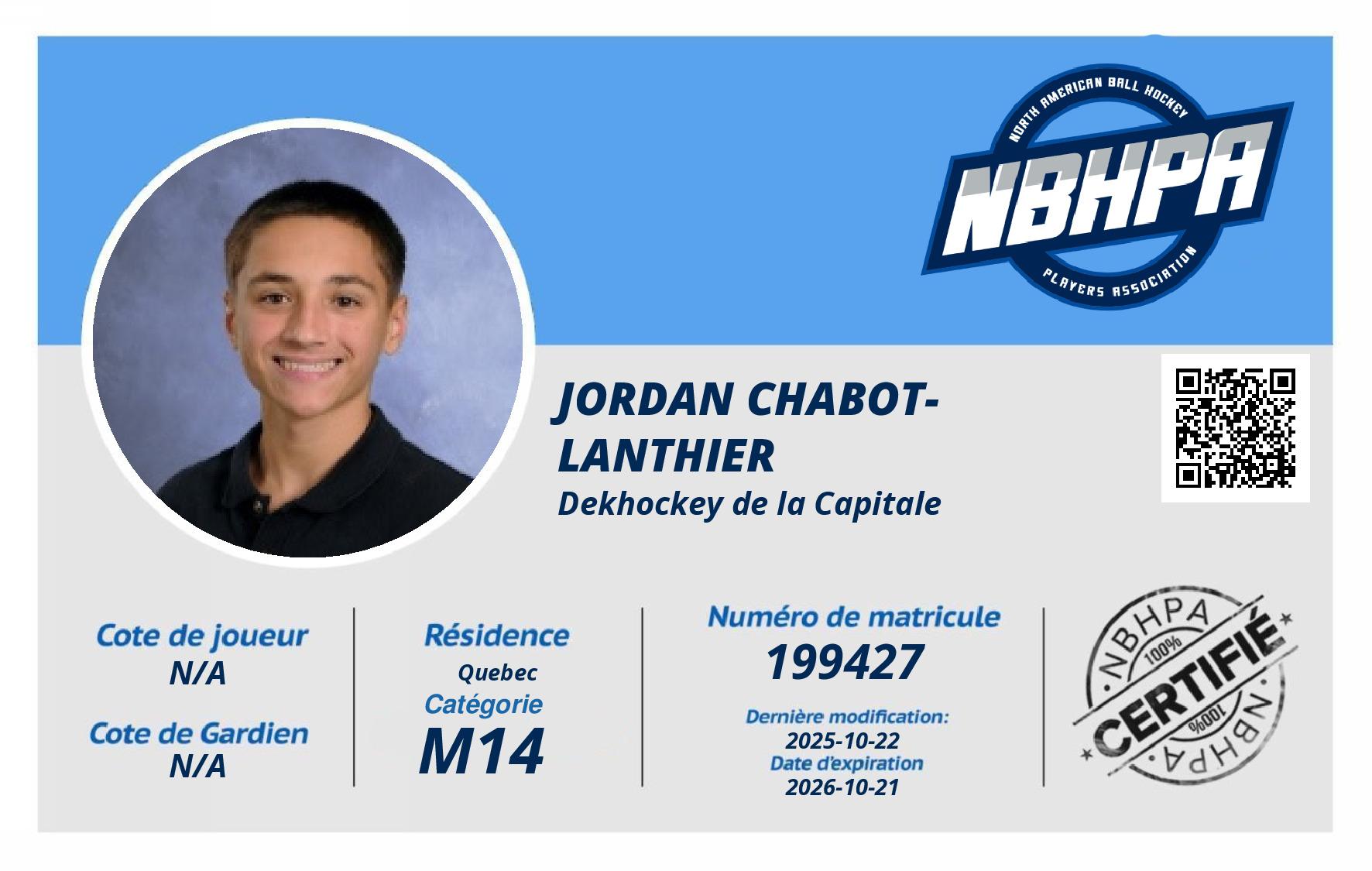 Jordan Chabot-Lanthier