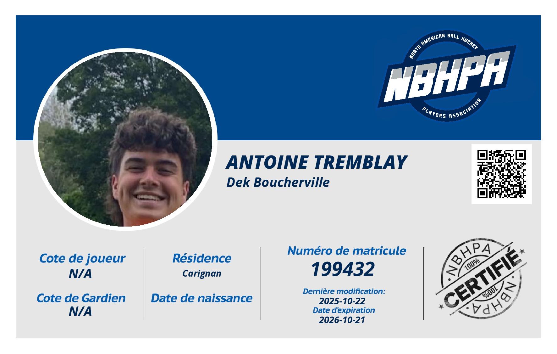 Antoine Tremblay