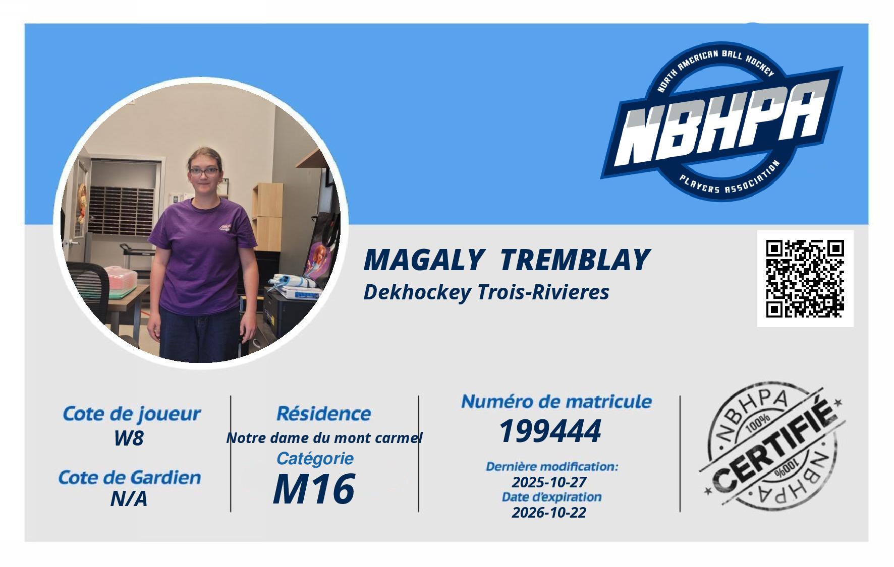 Magaly  Tremblay