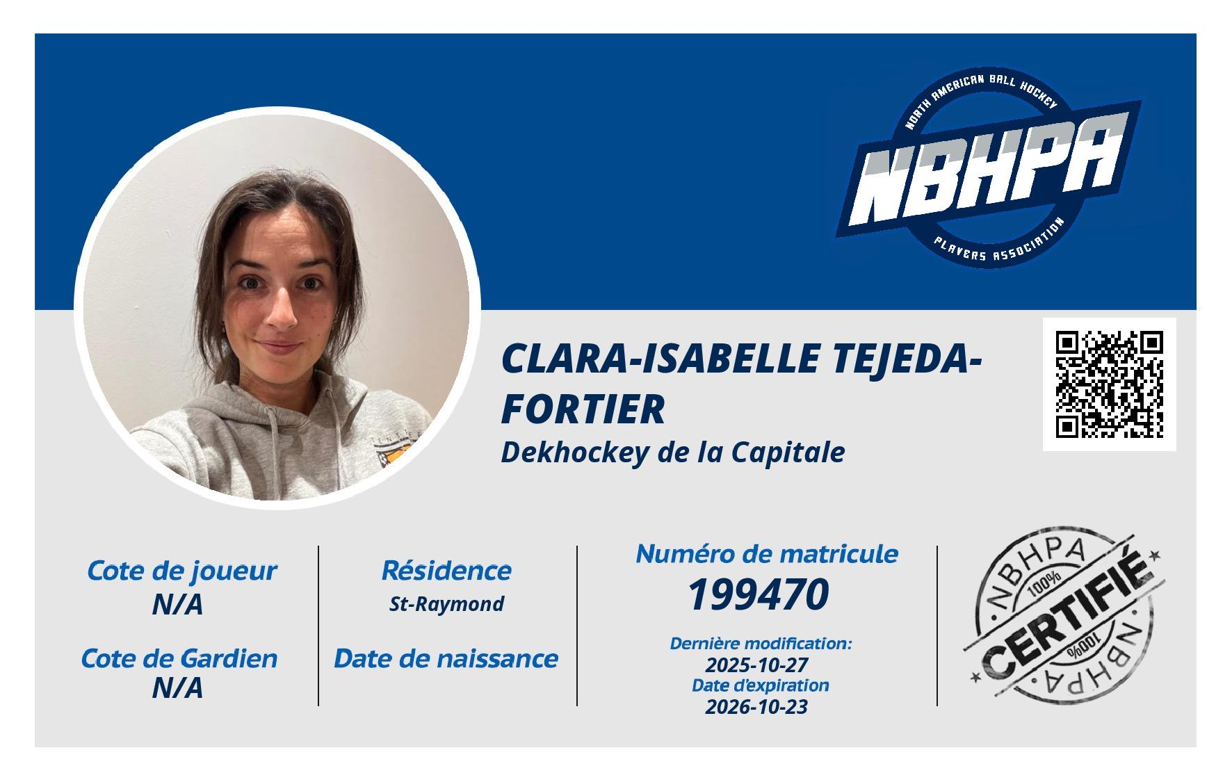 Clara-Isabelle Tejeda-Fortier