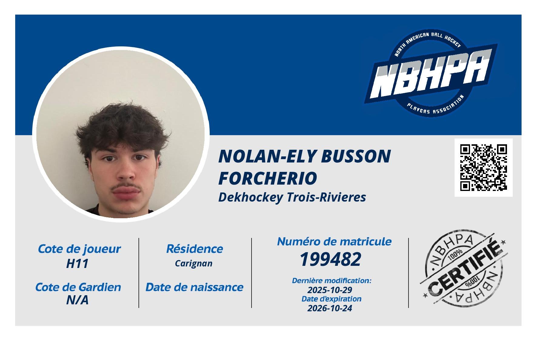 Nolan-Ely Busson Forcherio 
