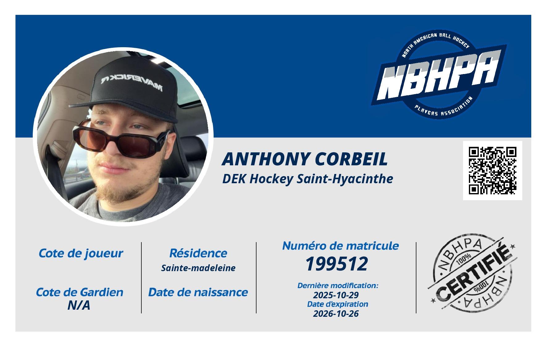 Anthony Corbeil 