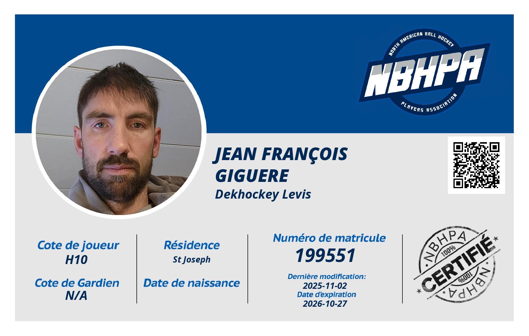 Jean François Giguere