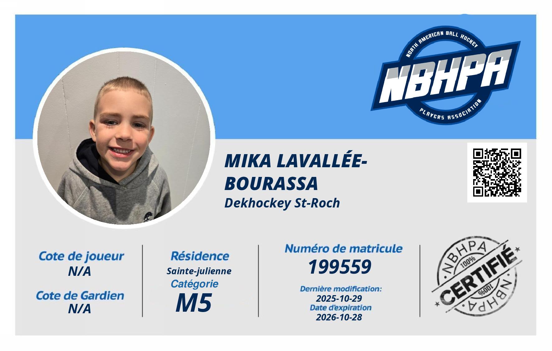 Mika Lavallée-Bourassa 