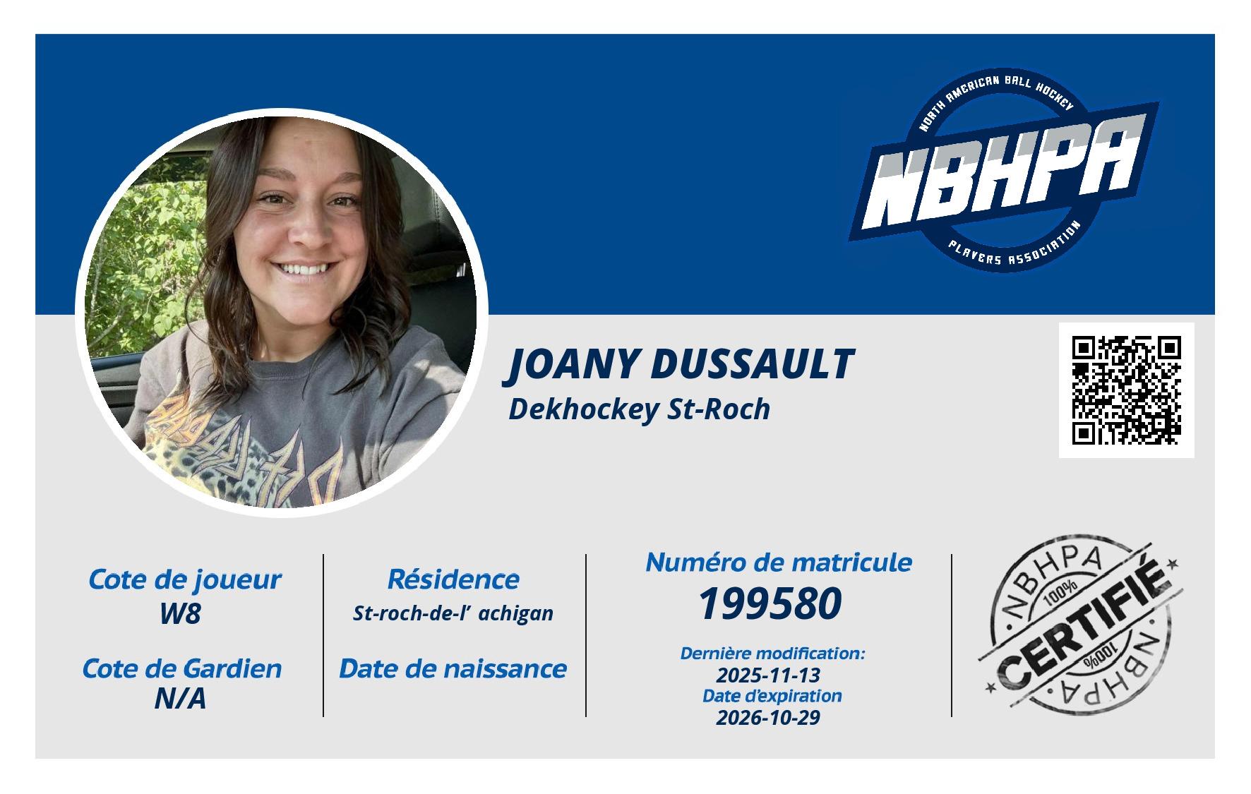 Joany Dussault