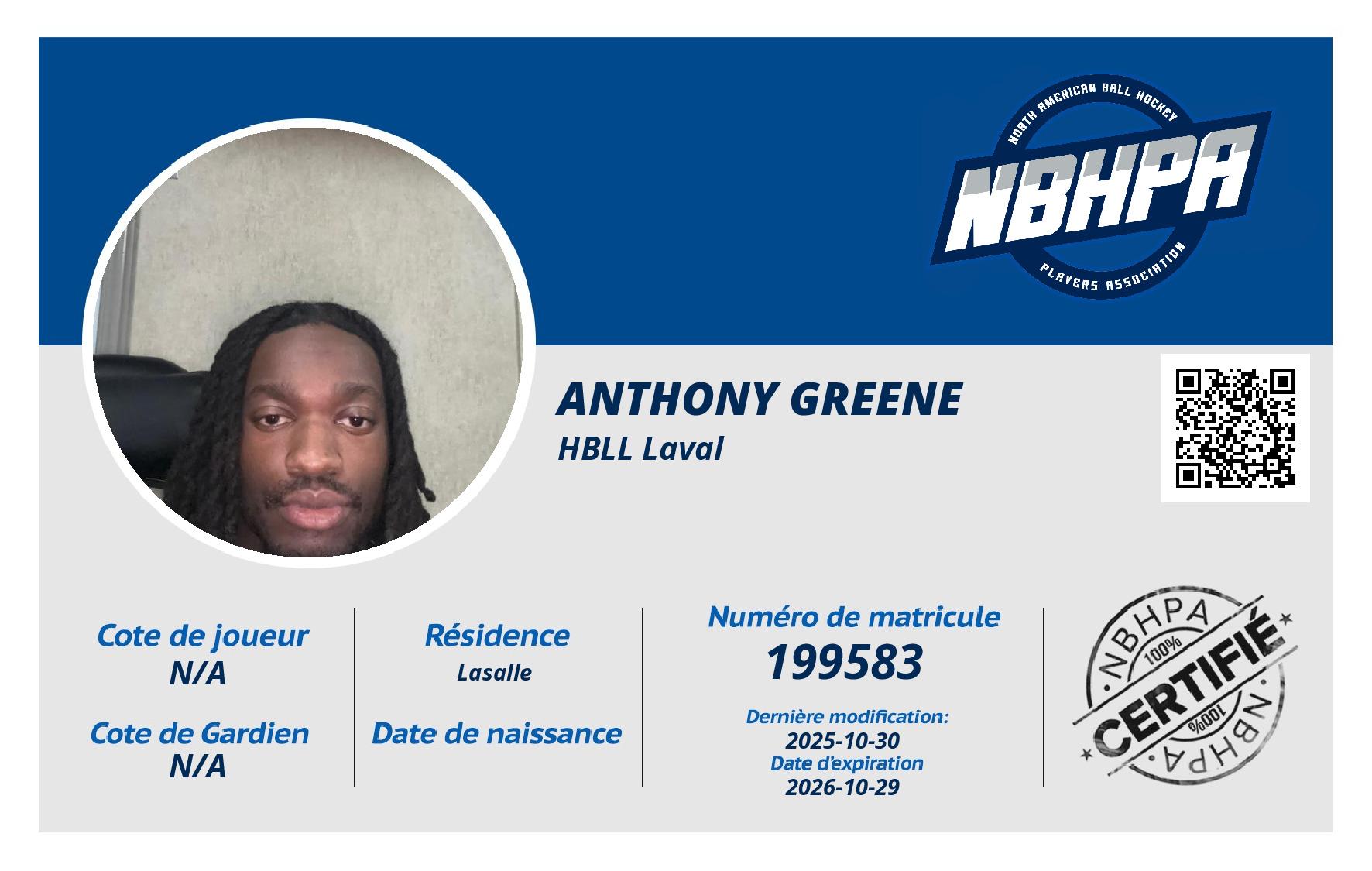 Anthony Greene