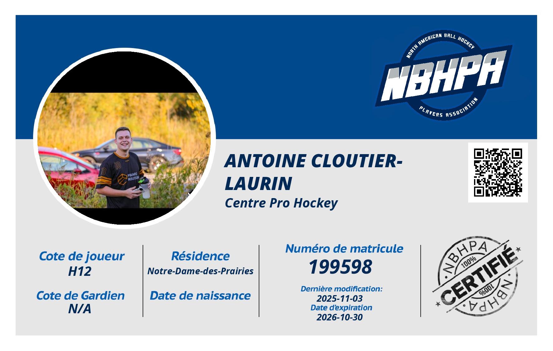 Antoine Cloutier-Laurin