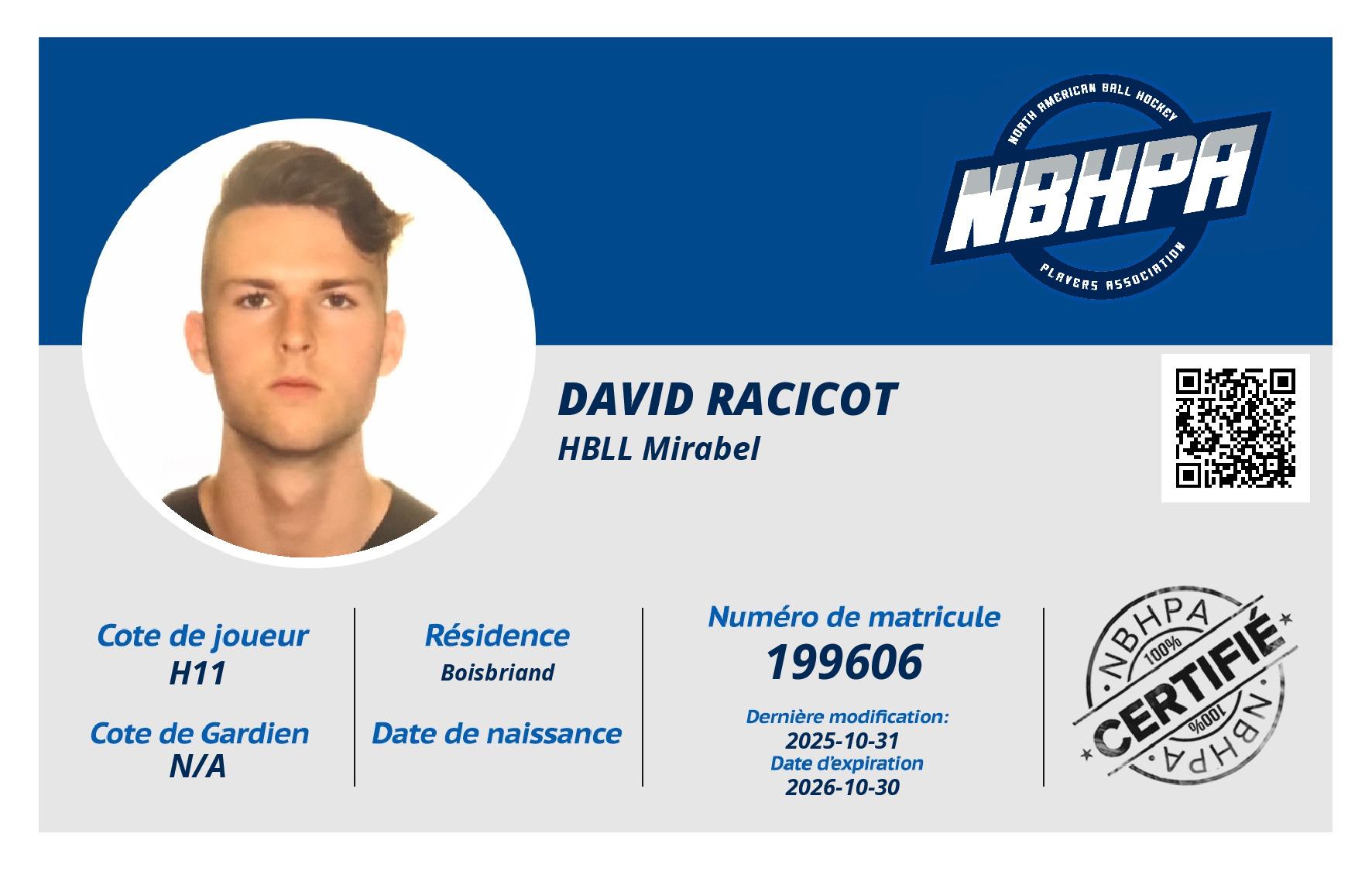 david racicot