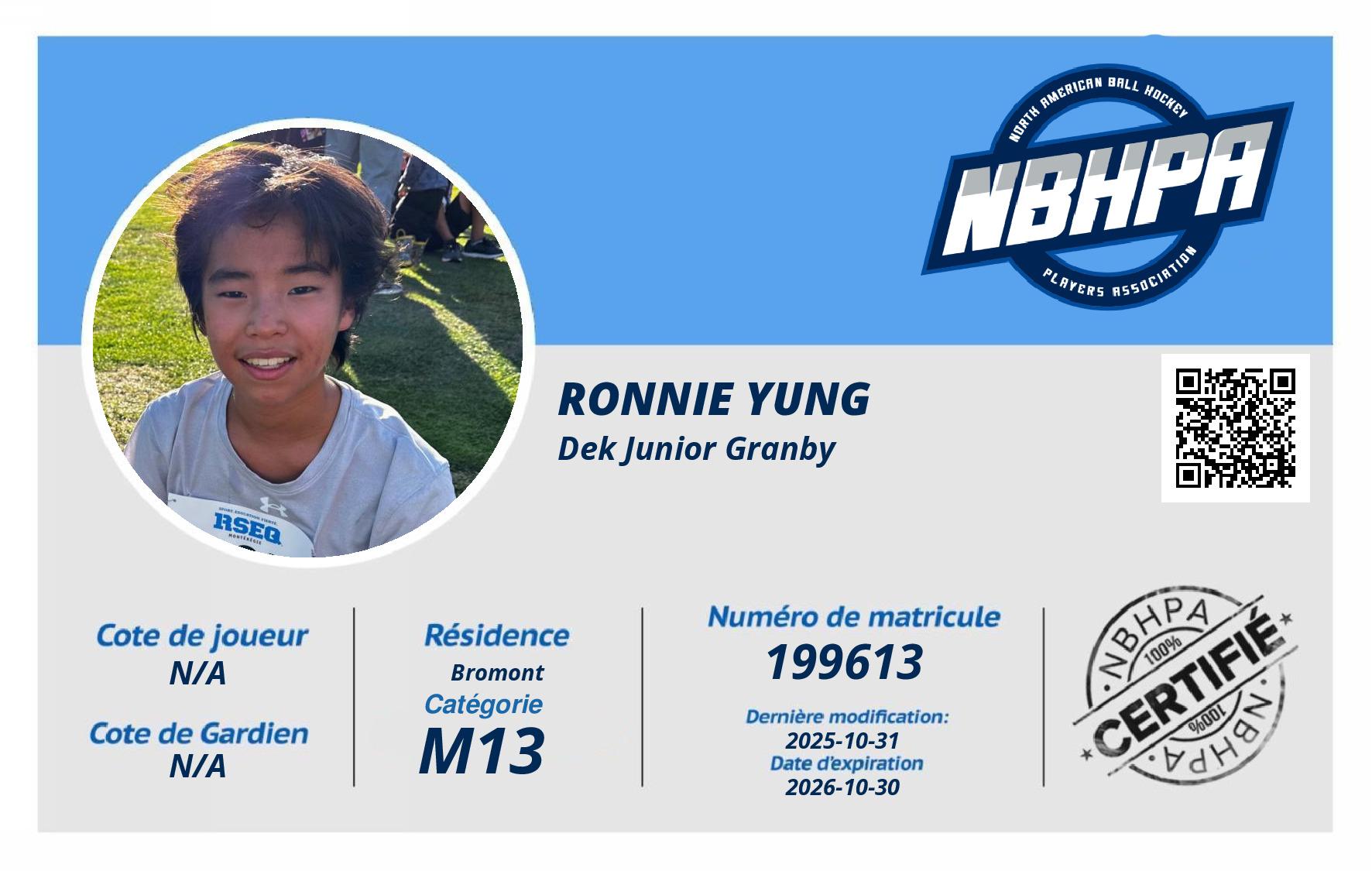 Ronnie Yung