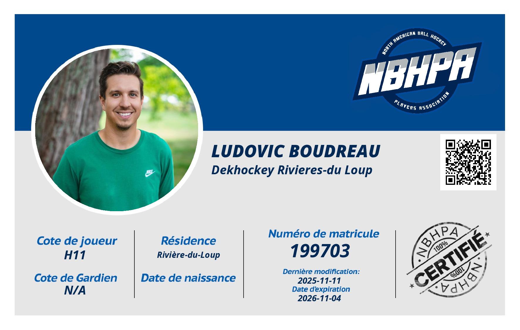 Ludovic Boudreau
