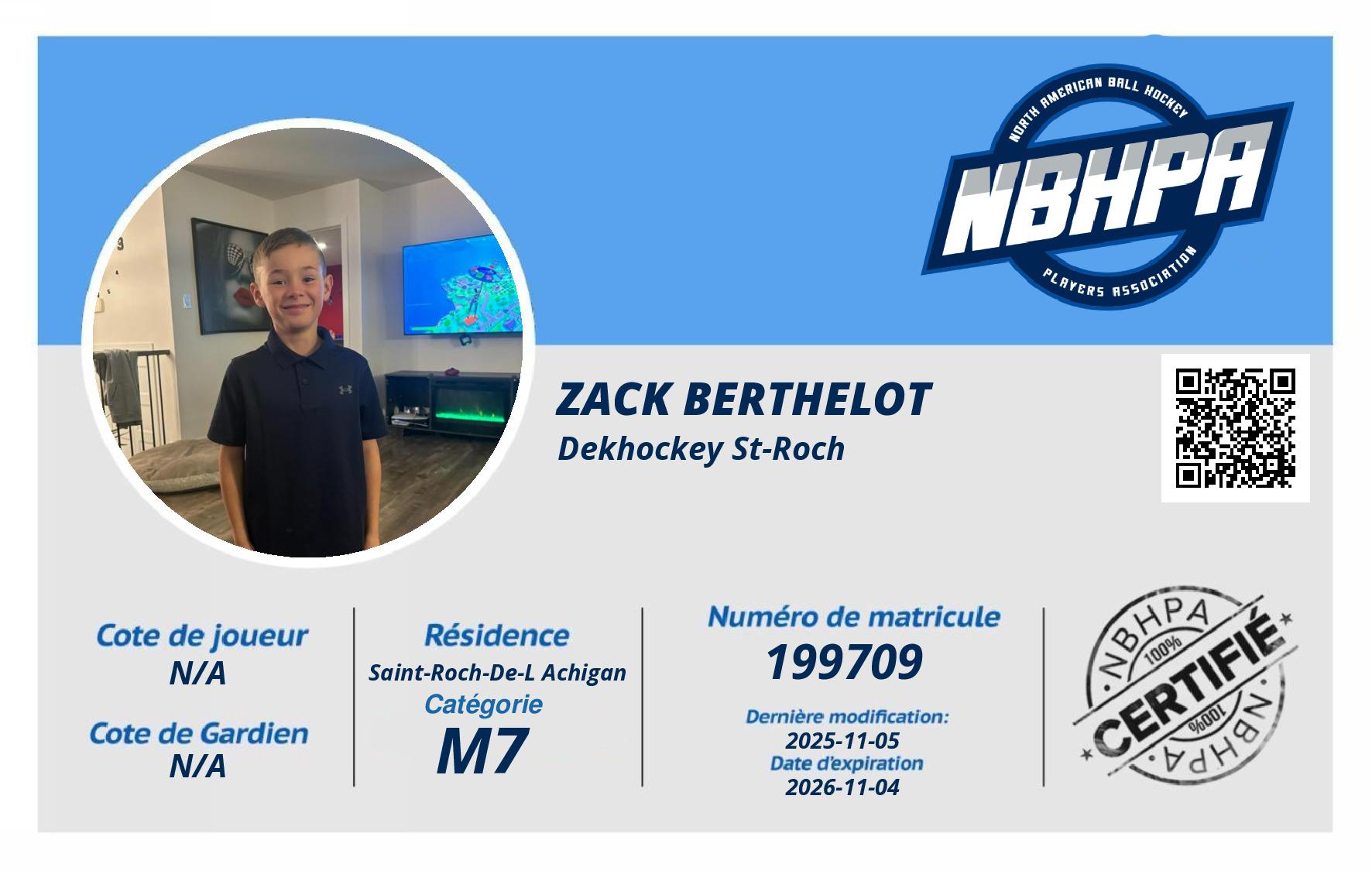 Zack Berthelot