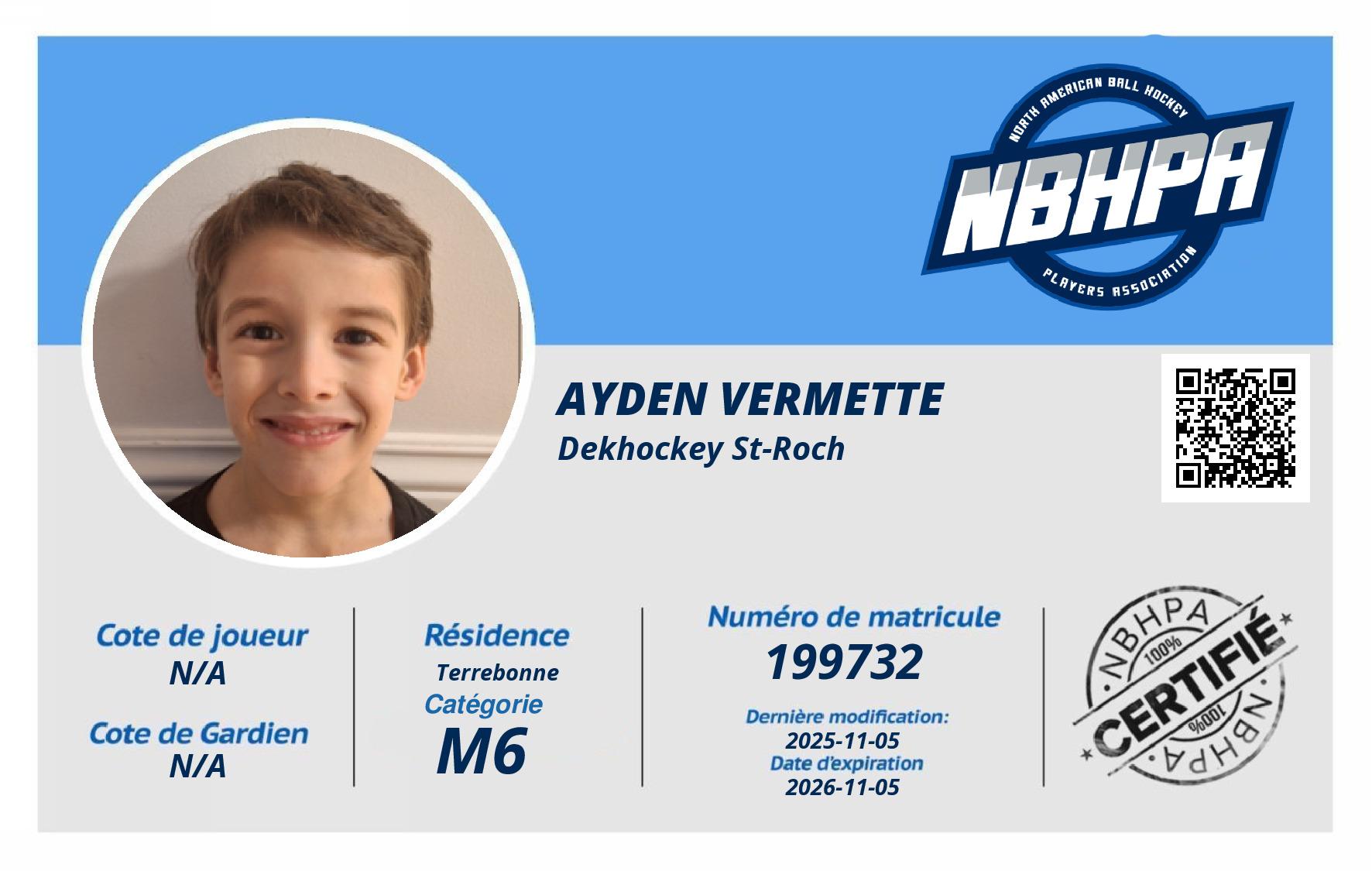 Ayden Vermette
