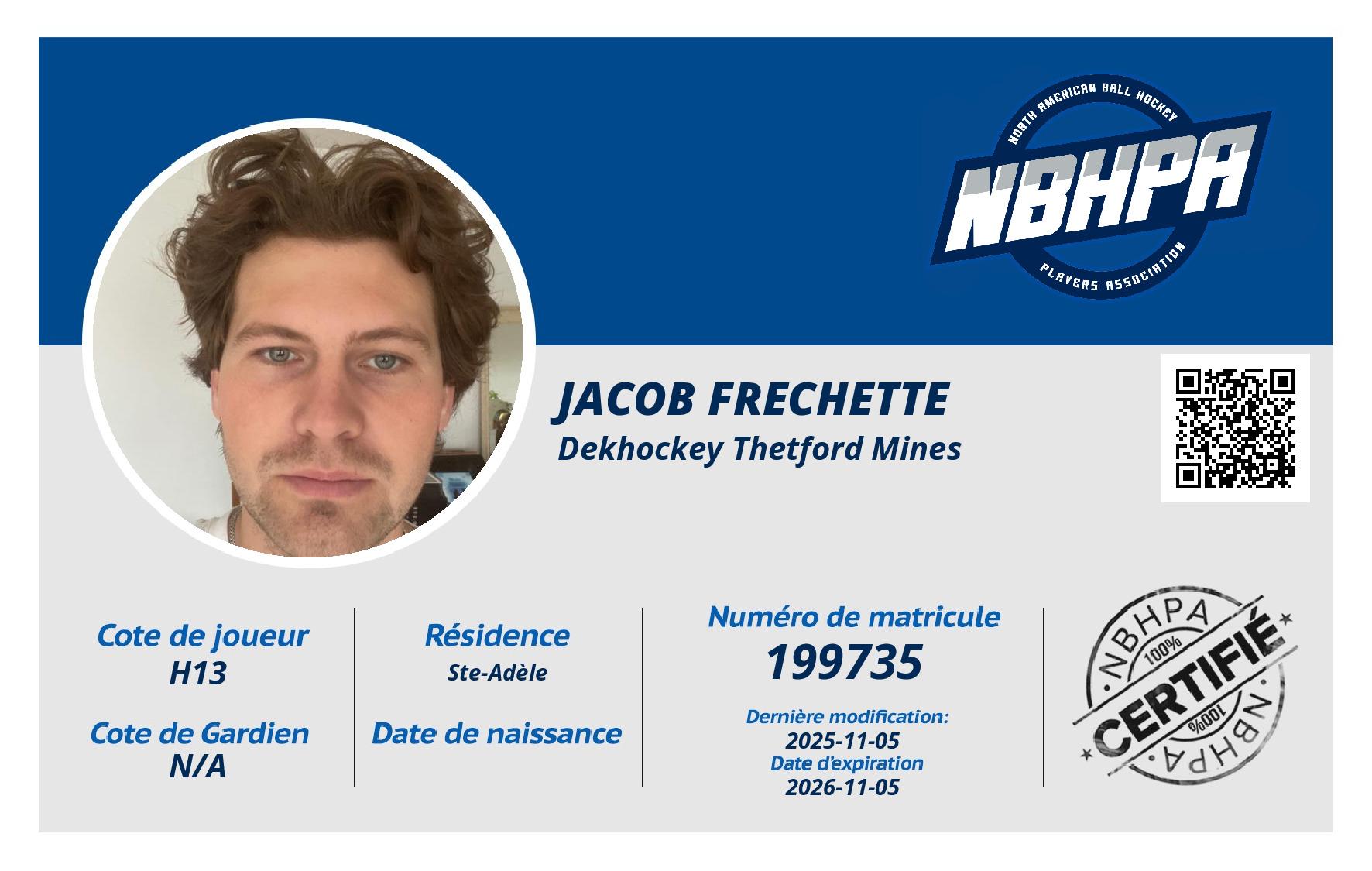 Jacob Frechette