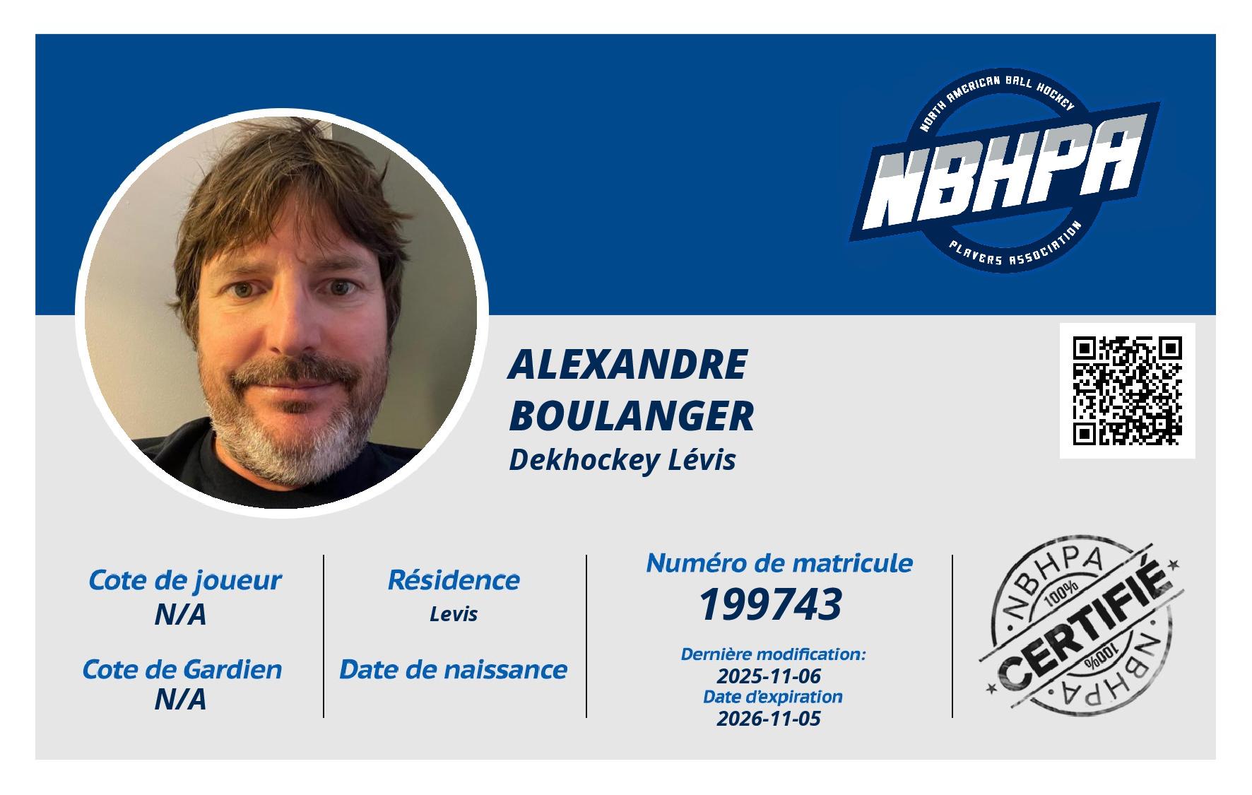 Alexandre  Boulanger 