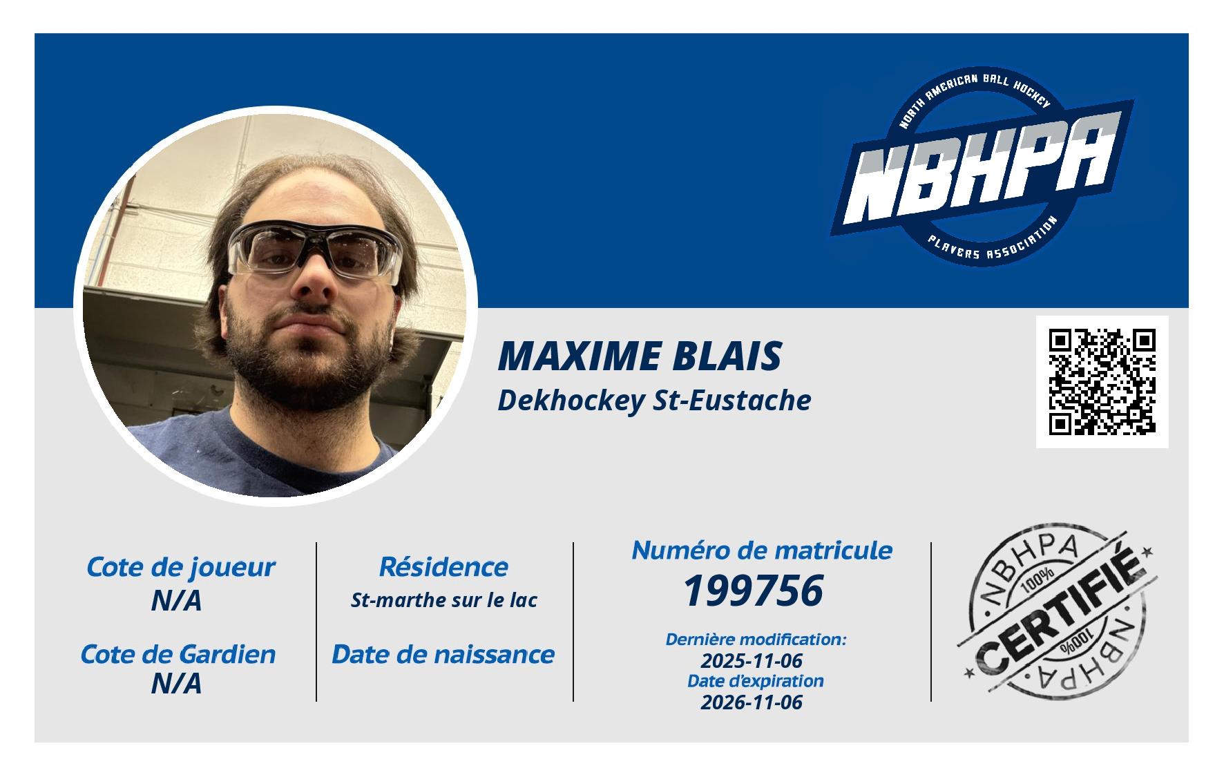 Maxime Blais