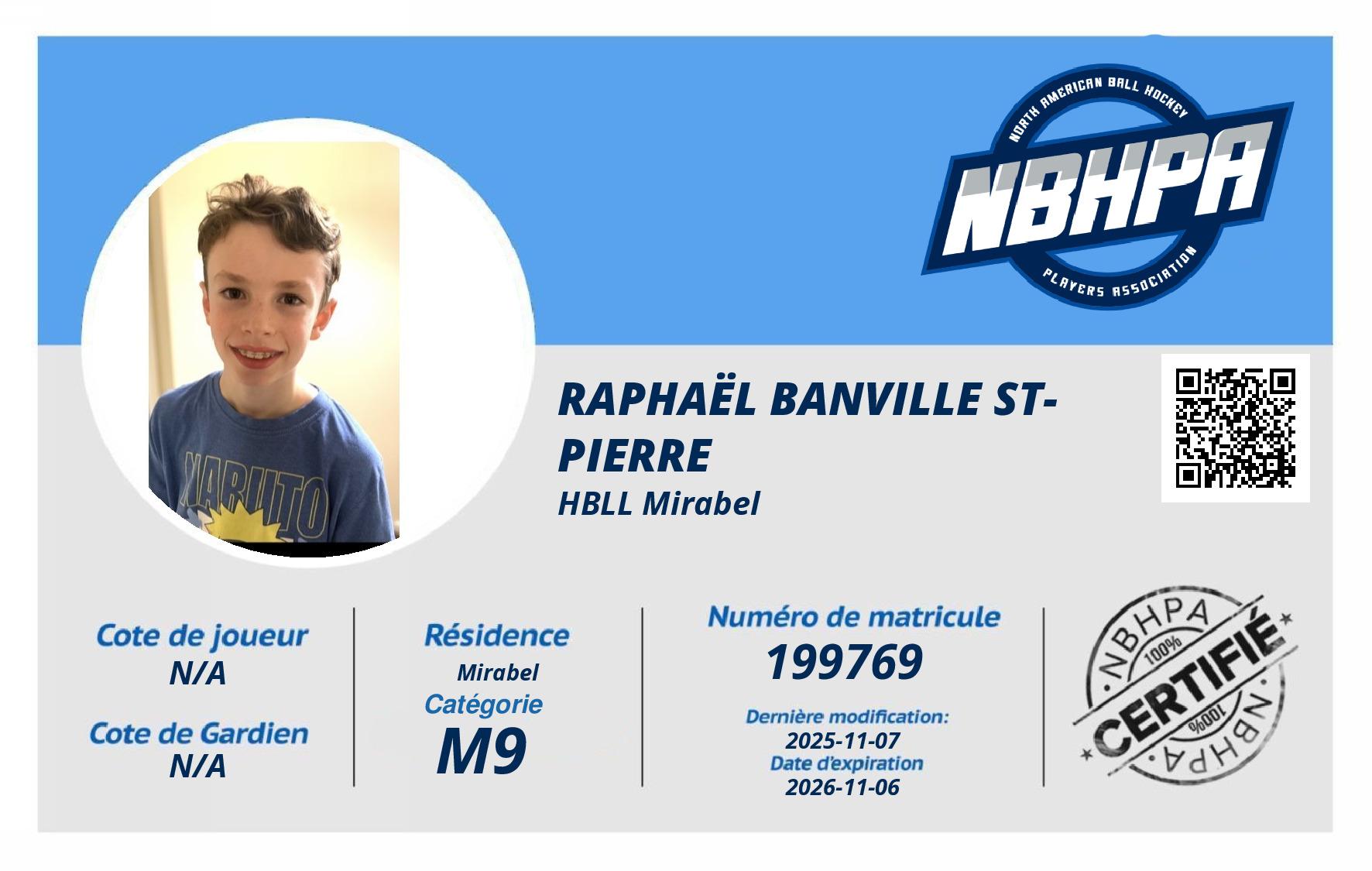 Raphaël Banville St-Pierre