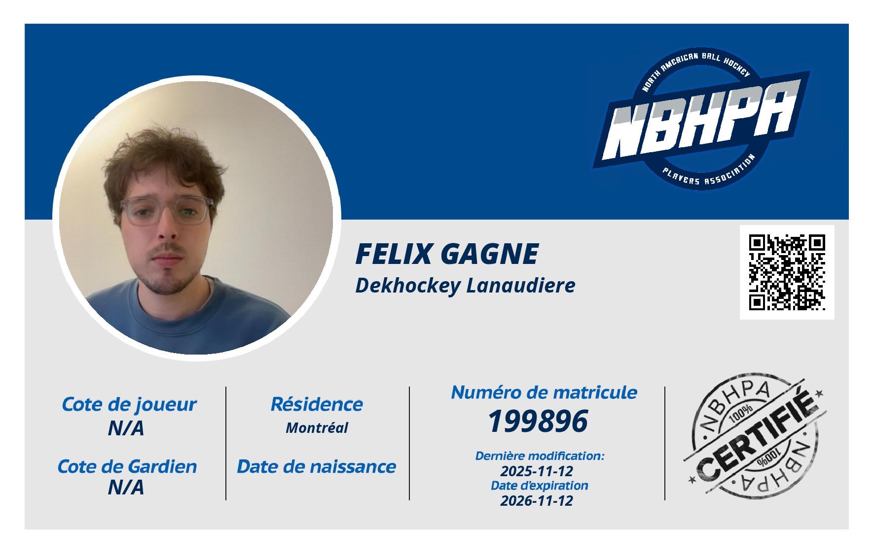 Felix Gagne