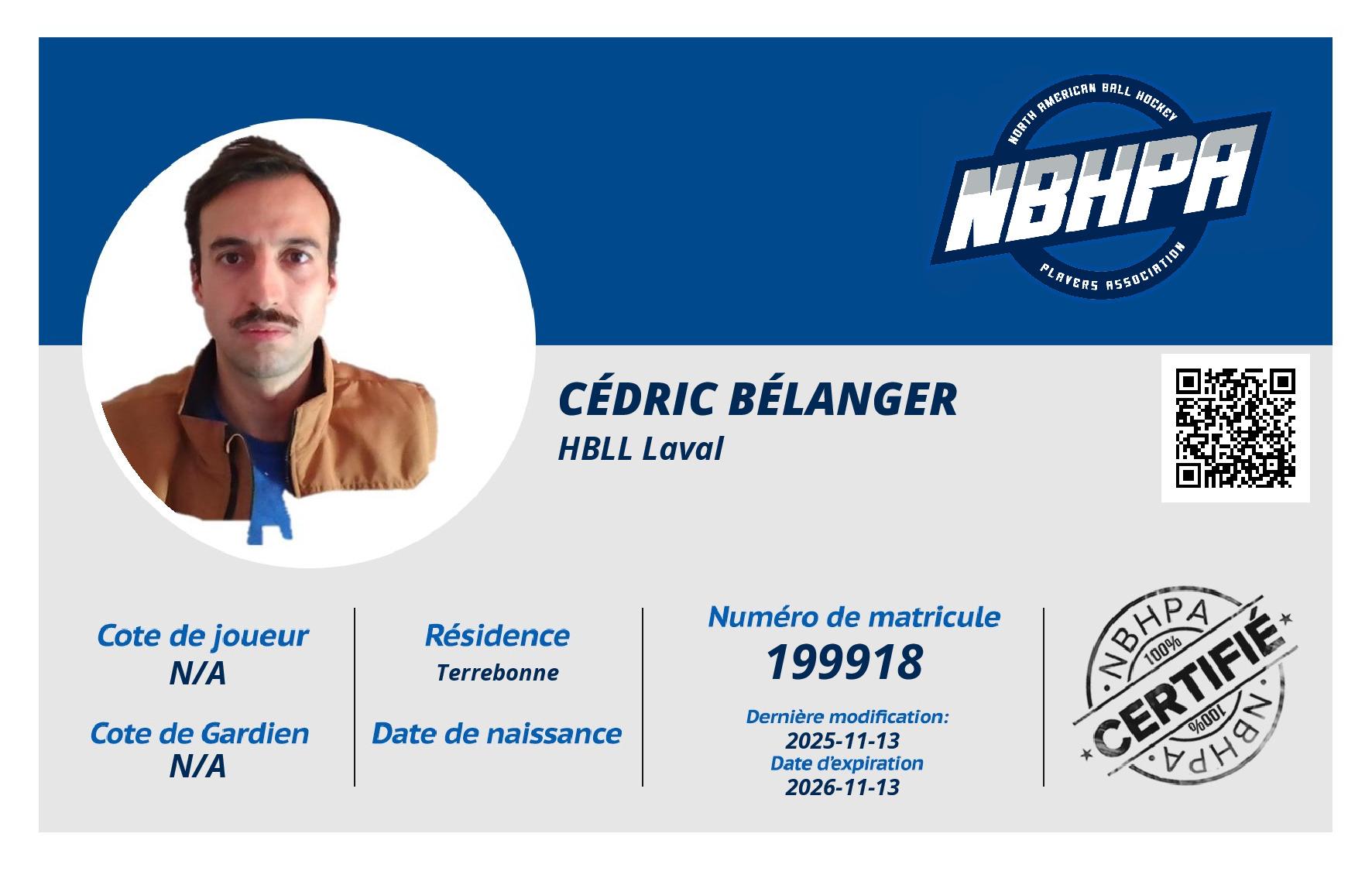 Cédric Bélanger