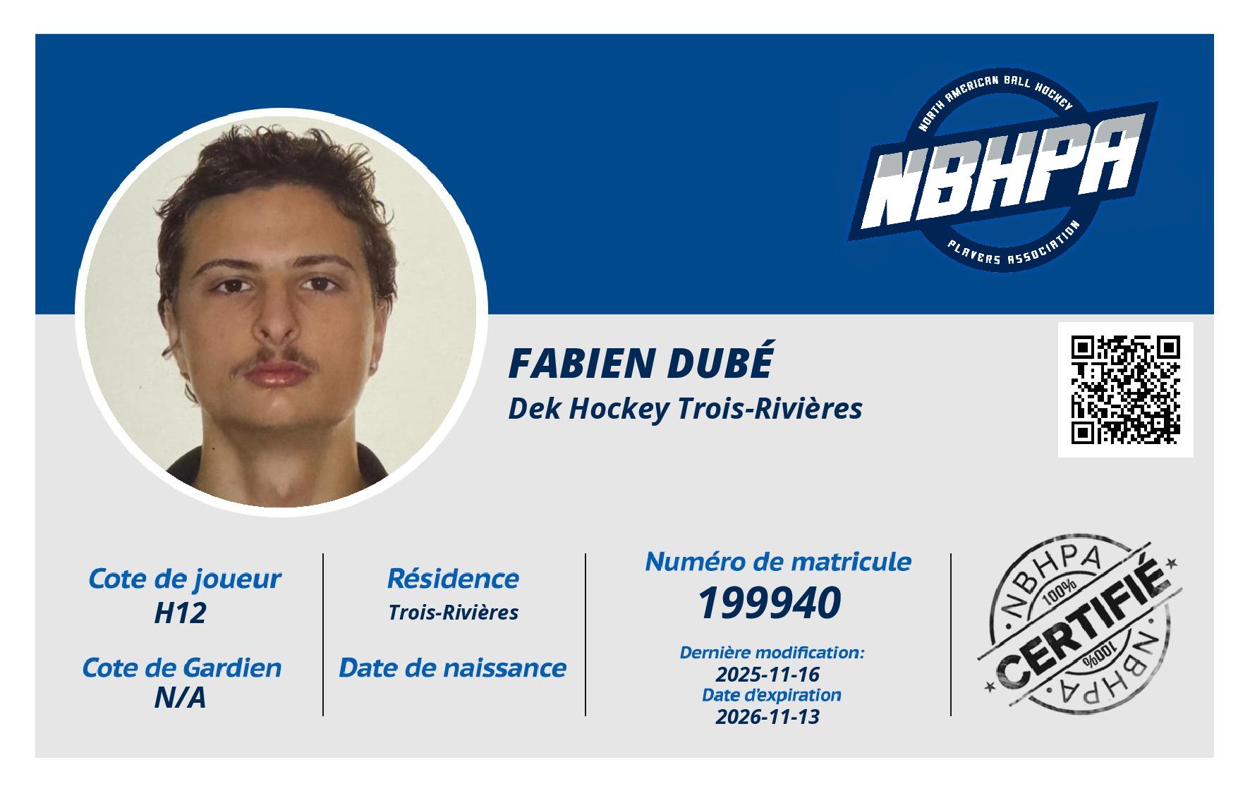 Fabien Dubé
