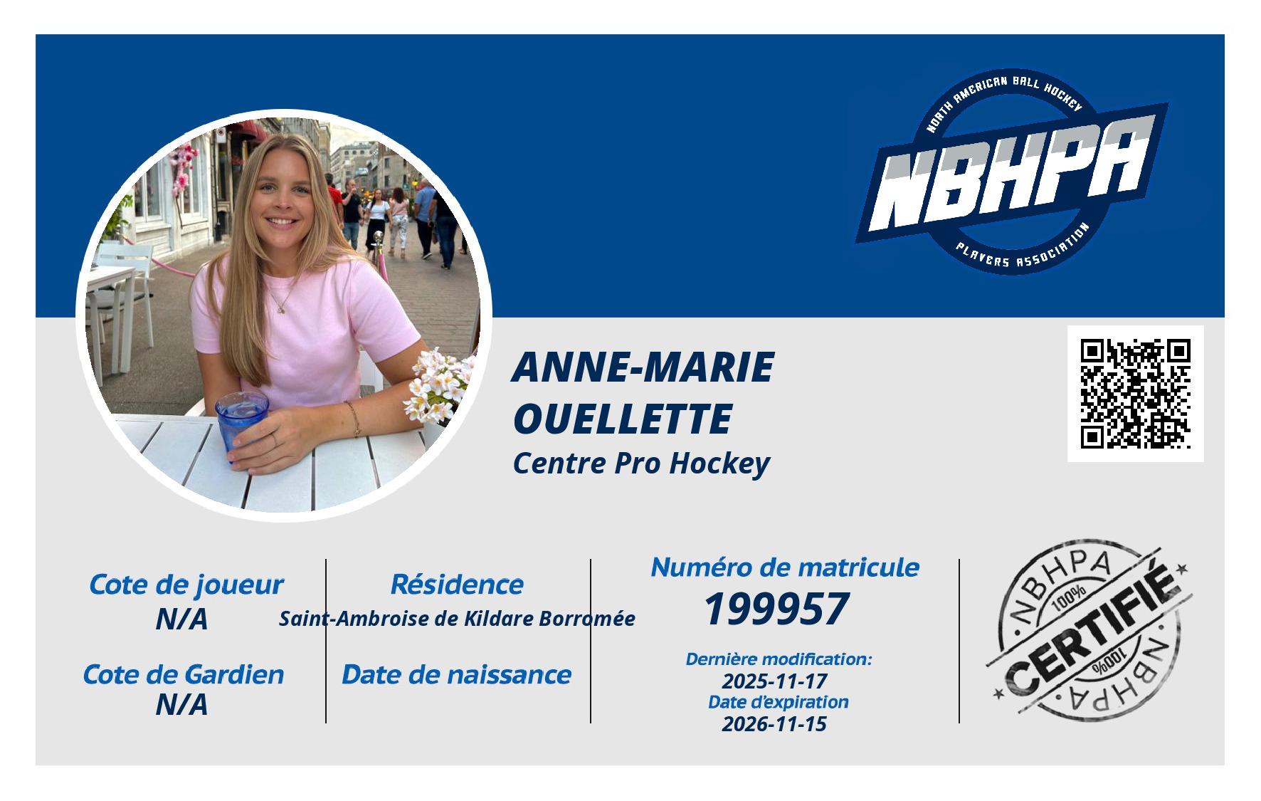 Anne-Marie  Ouellette 