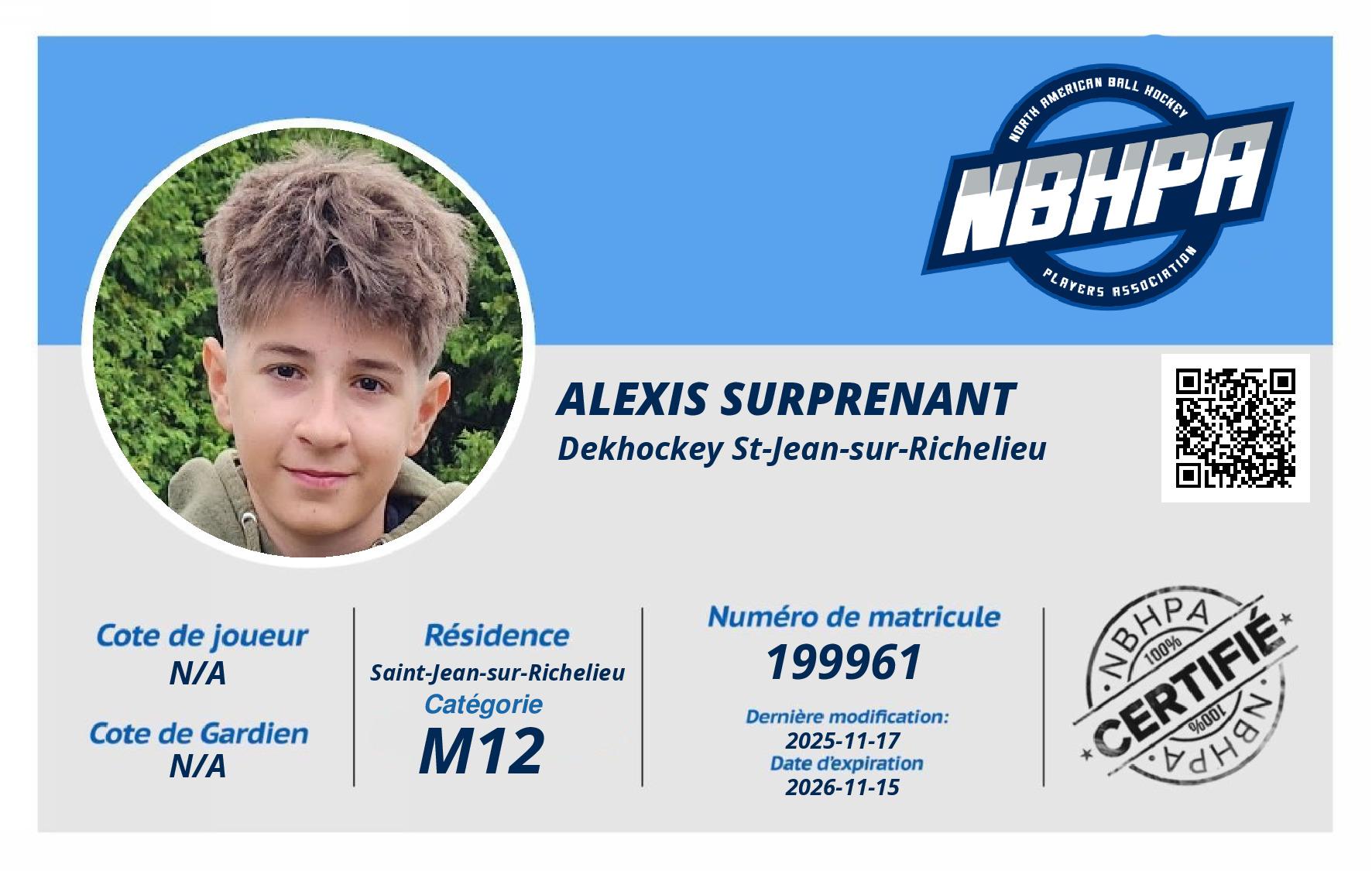 Alexis Surprenant