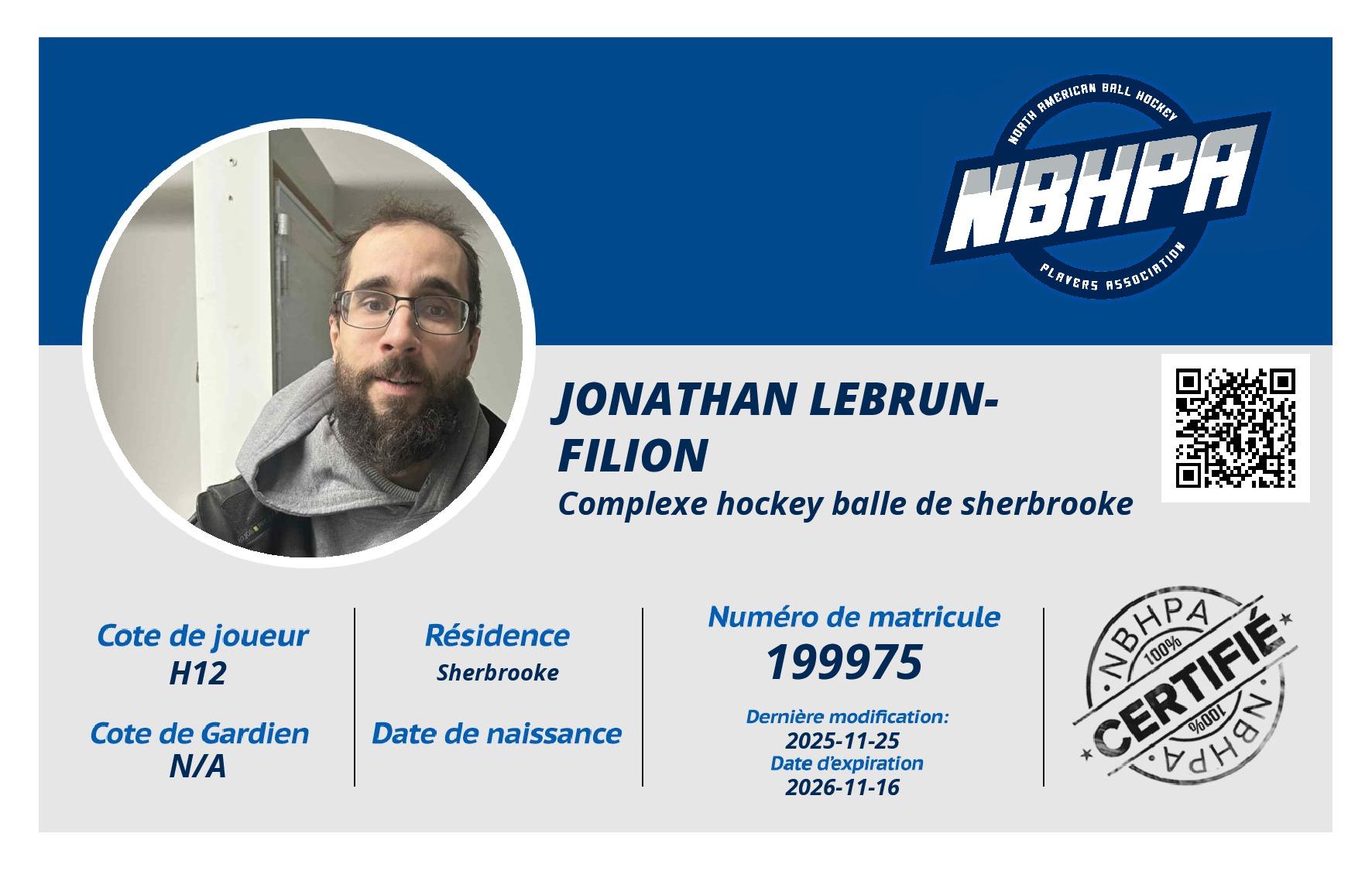 Jonathan Lebrun-Filion